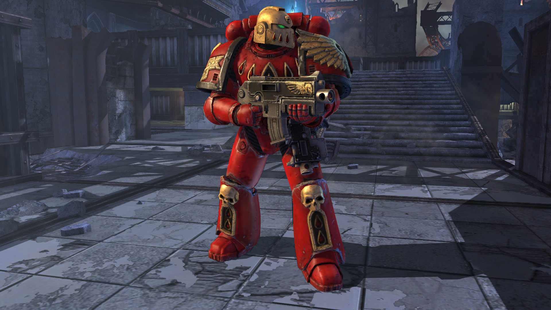 Warhammer 40,000: Space Marine - Blood Angels Veteran Armour Set screenshot 1