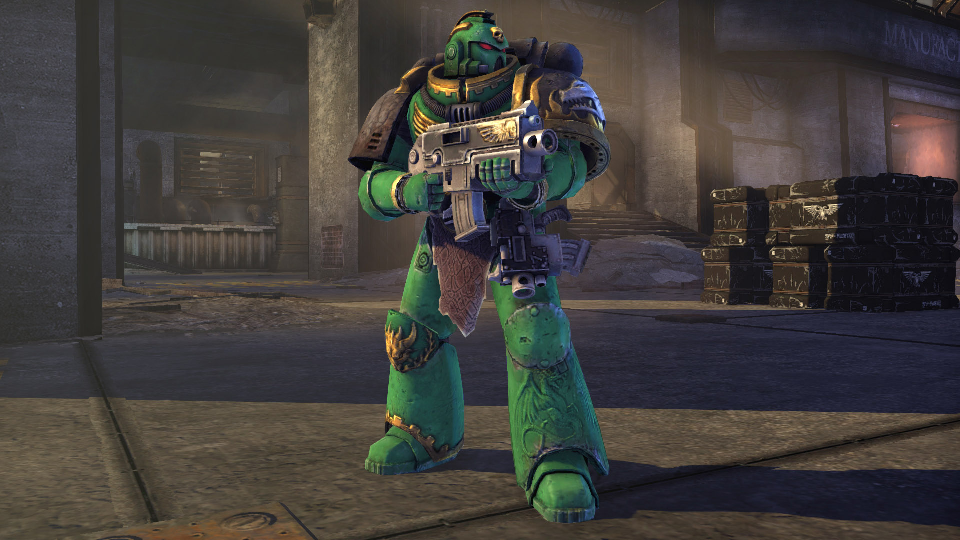 Warhammer 40,000: Space Marine - Salamanders Veteran Armour Set screenshot 1