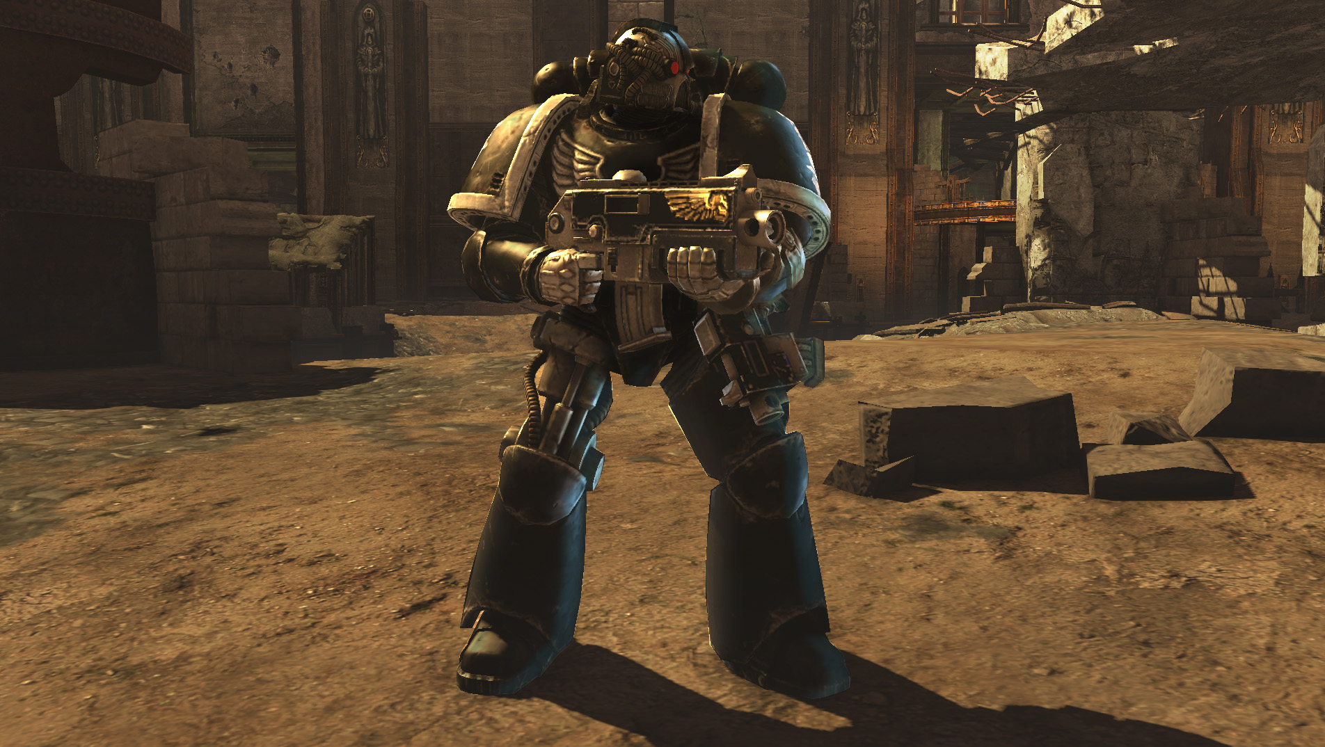 Warhammer 40,000: Space Marine - Iron Hands Chapter Pack DLC screenshot 1