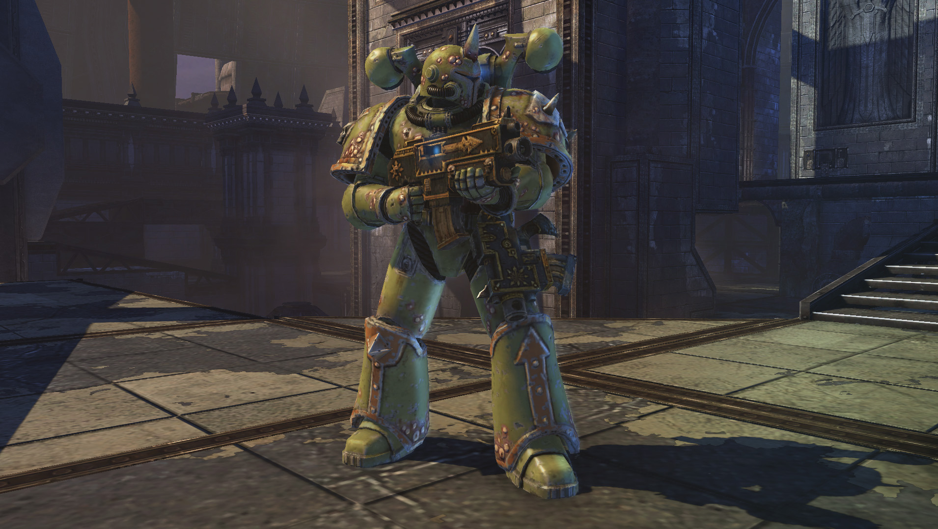 Warhammer 40,000: Space Marine - Death Guard Champion Chapter Pack DLC screenshot 1