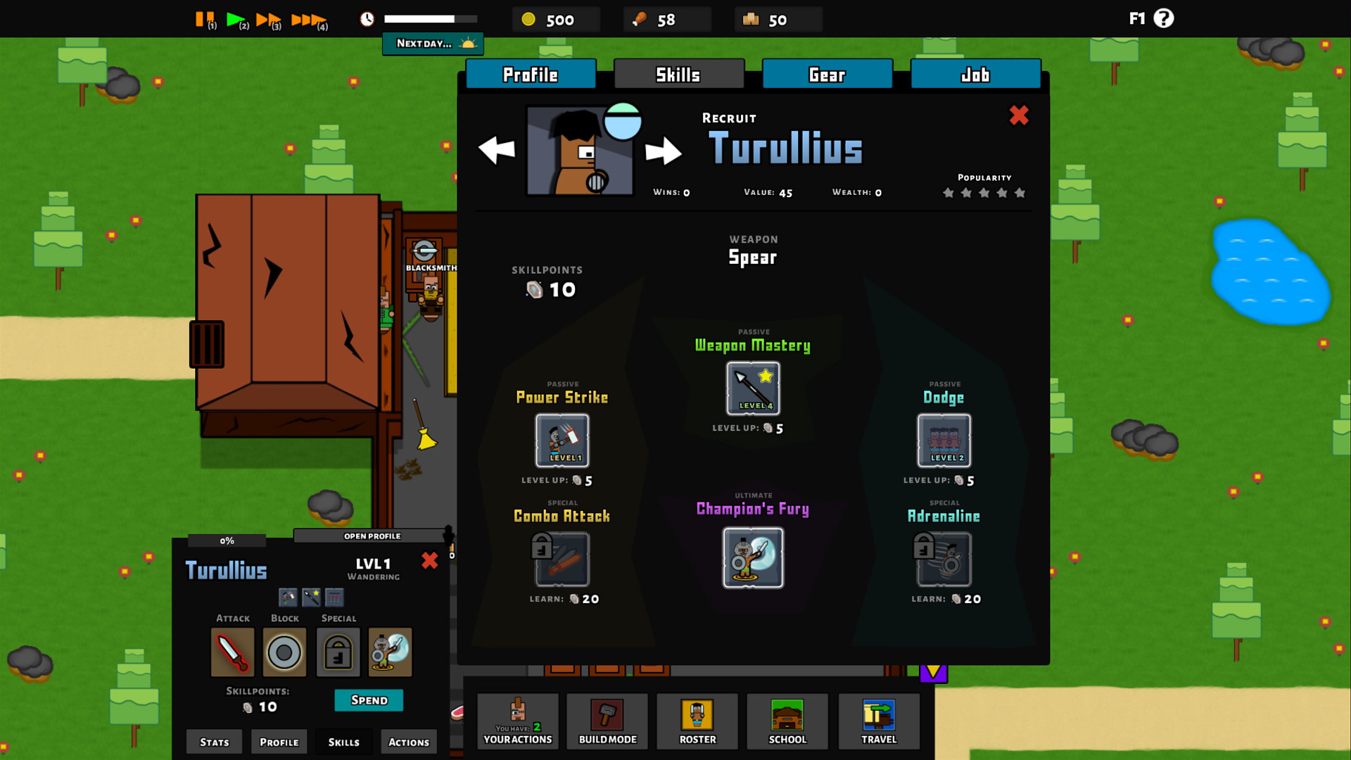 Gladiator School screenshot 4
