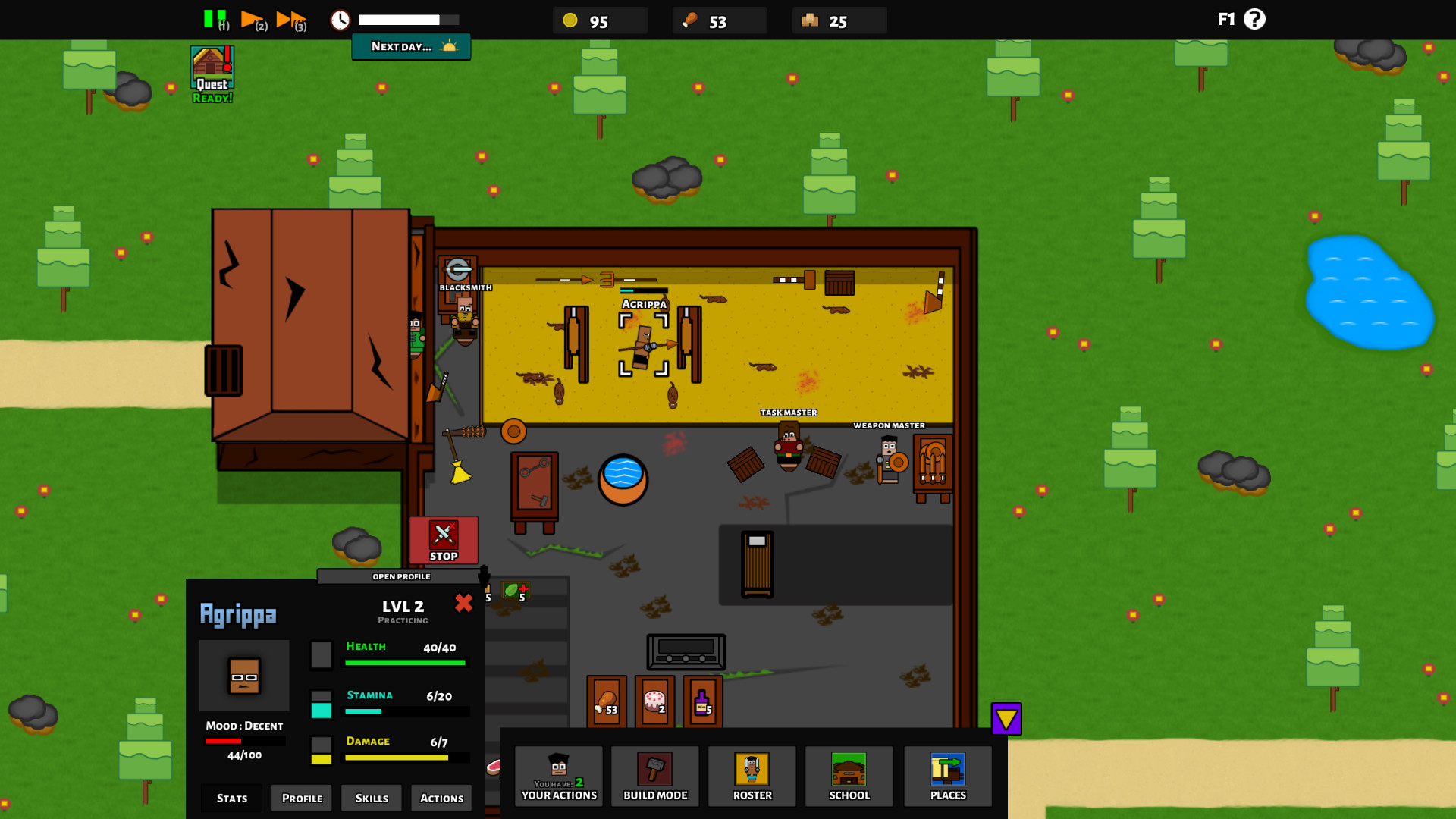 Gladiator School screenshot 1