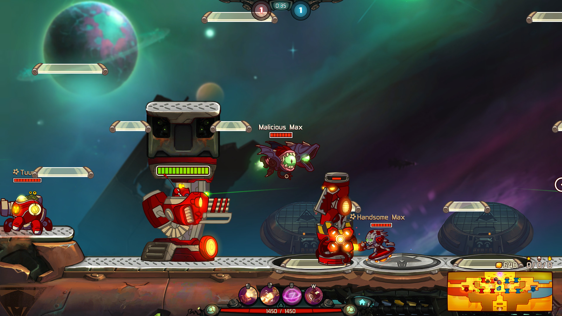 Awesomenauts - Malicious Max Skin screenshot 2