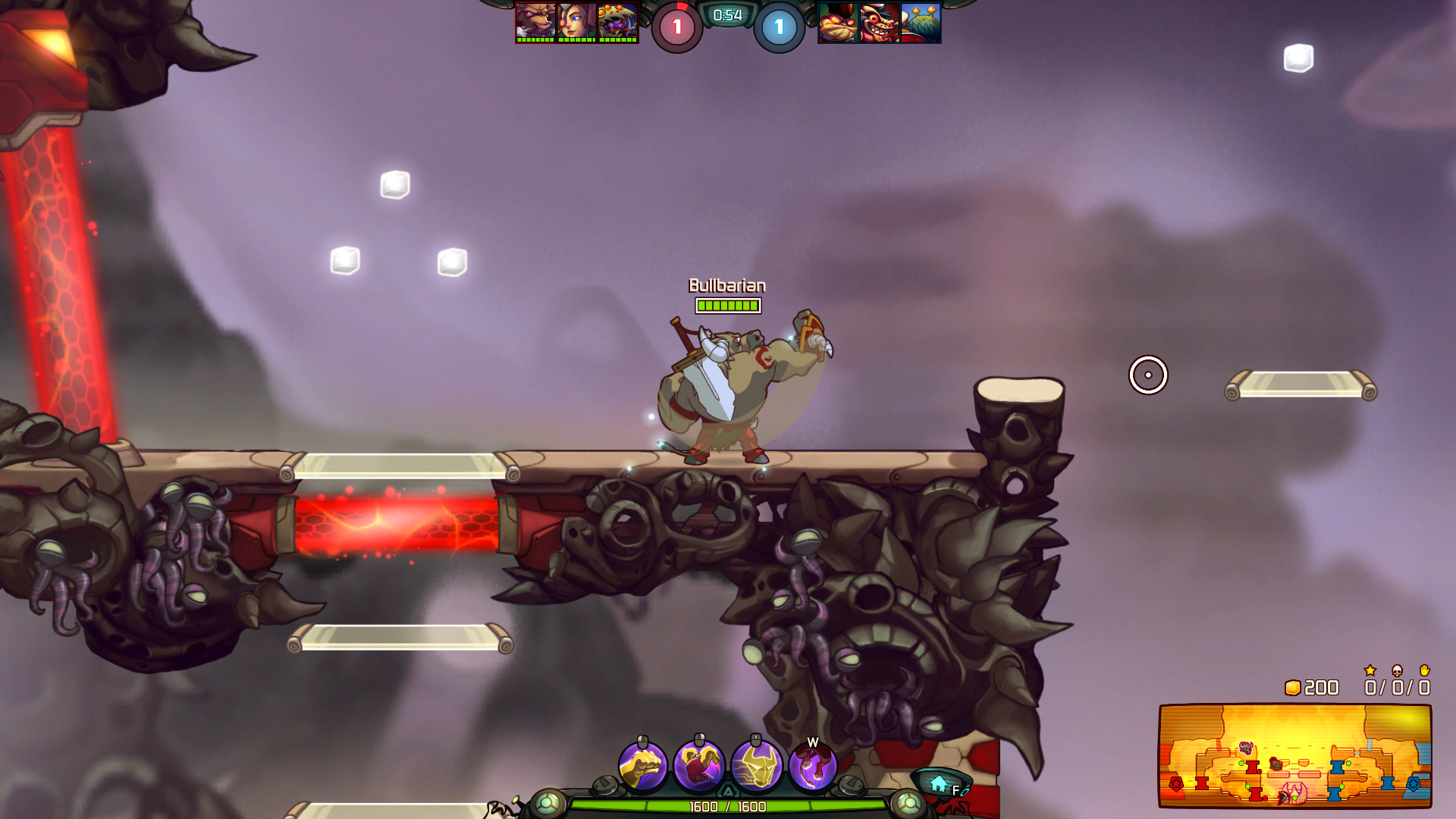 Awesomenauts - Bullbarian Deadlift Skin screenshot 4