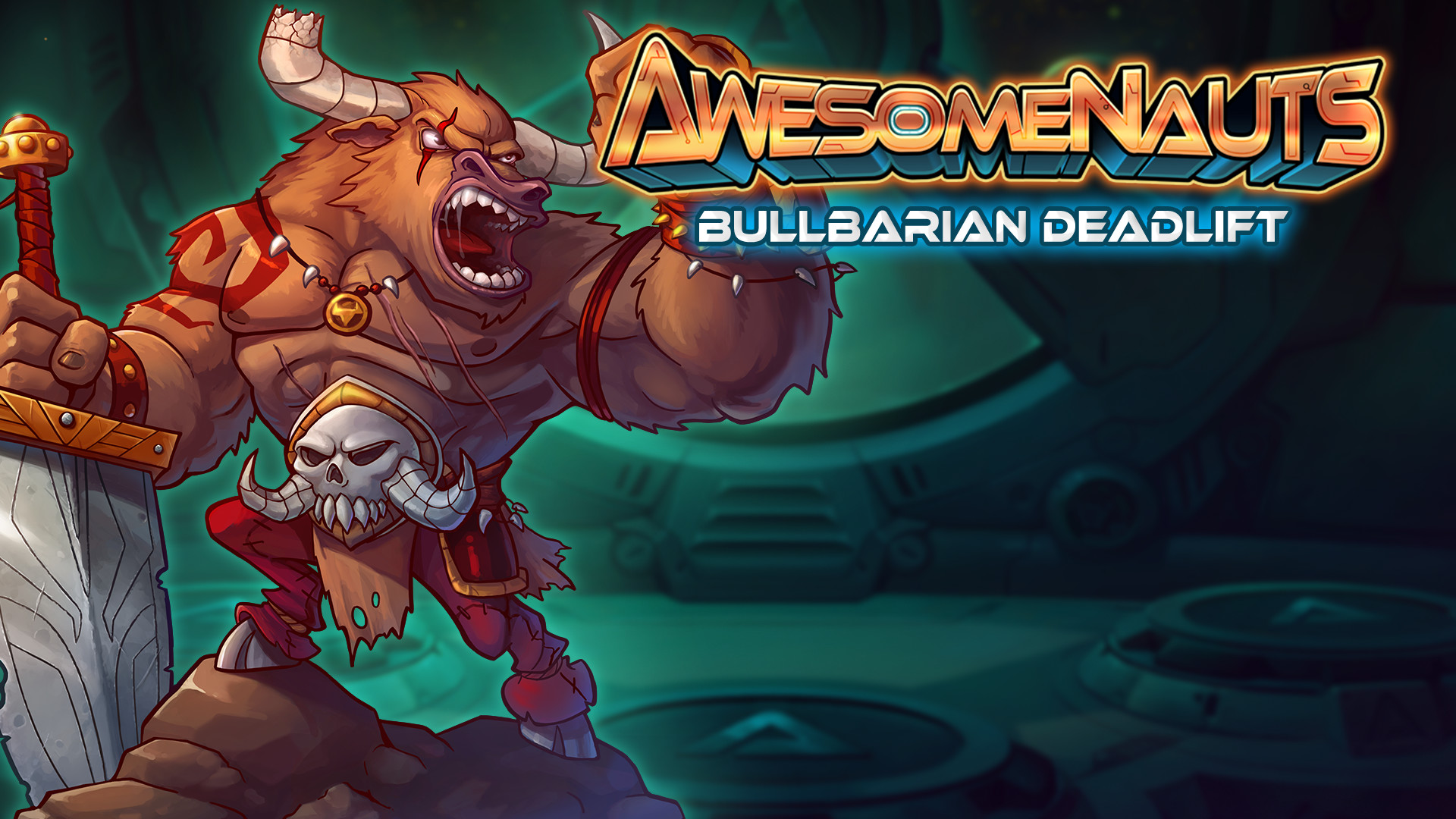 Awesomenauts - Bullbarian Deadlift Skin screenshot 5