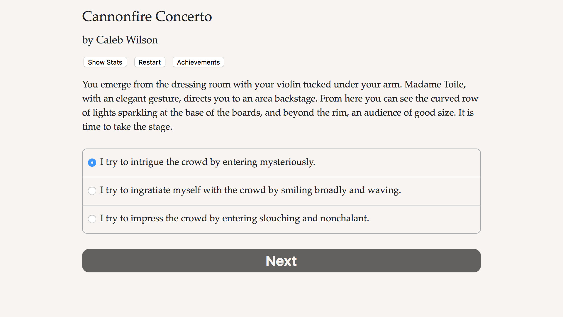 Cannonfire Concerto screenshot 1
