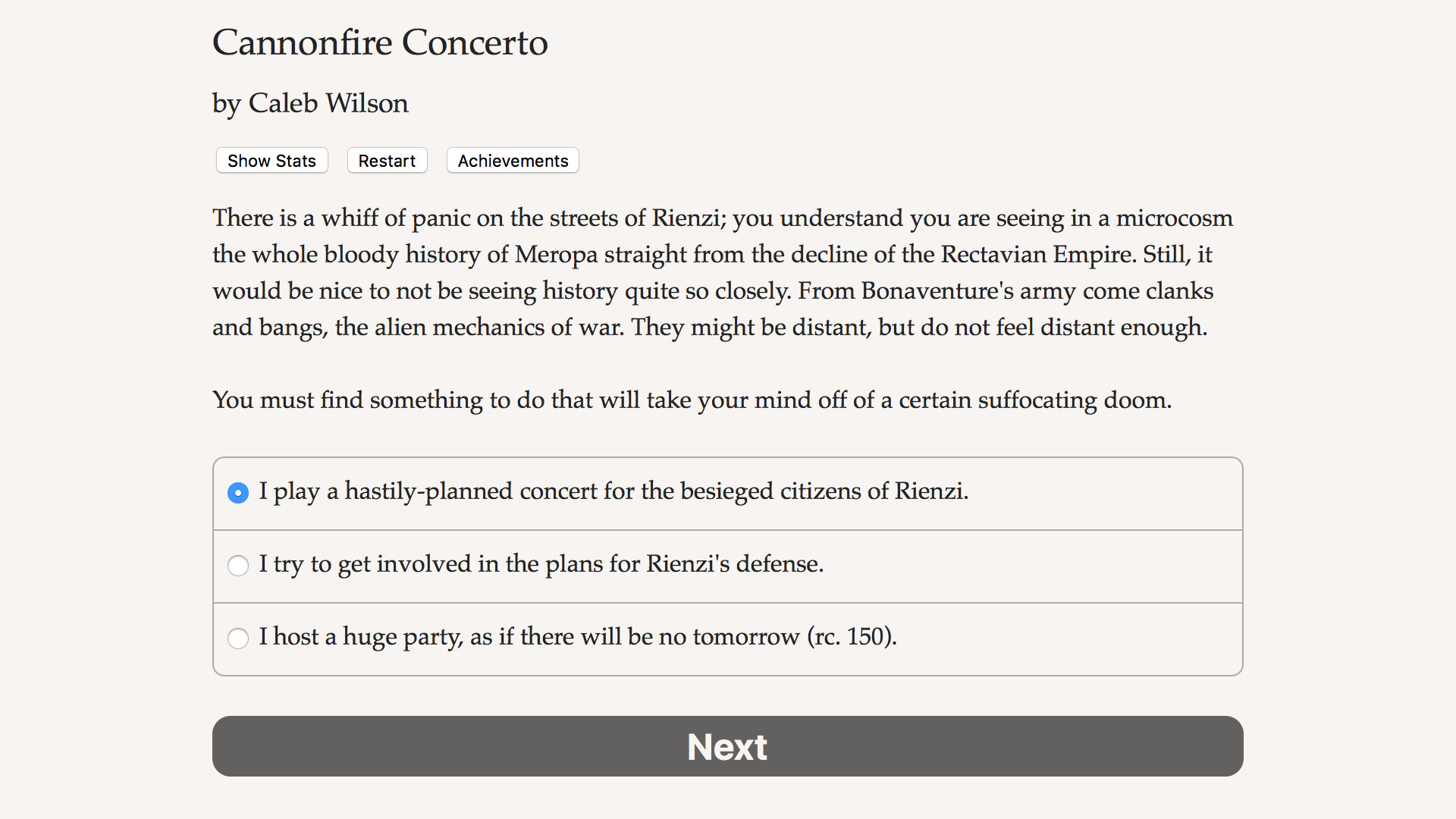 Cannonfire Concerto screenshot 4