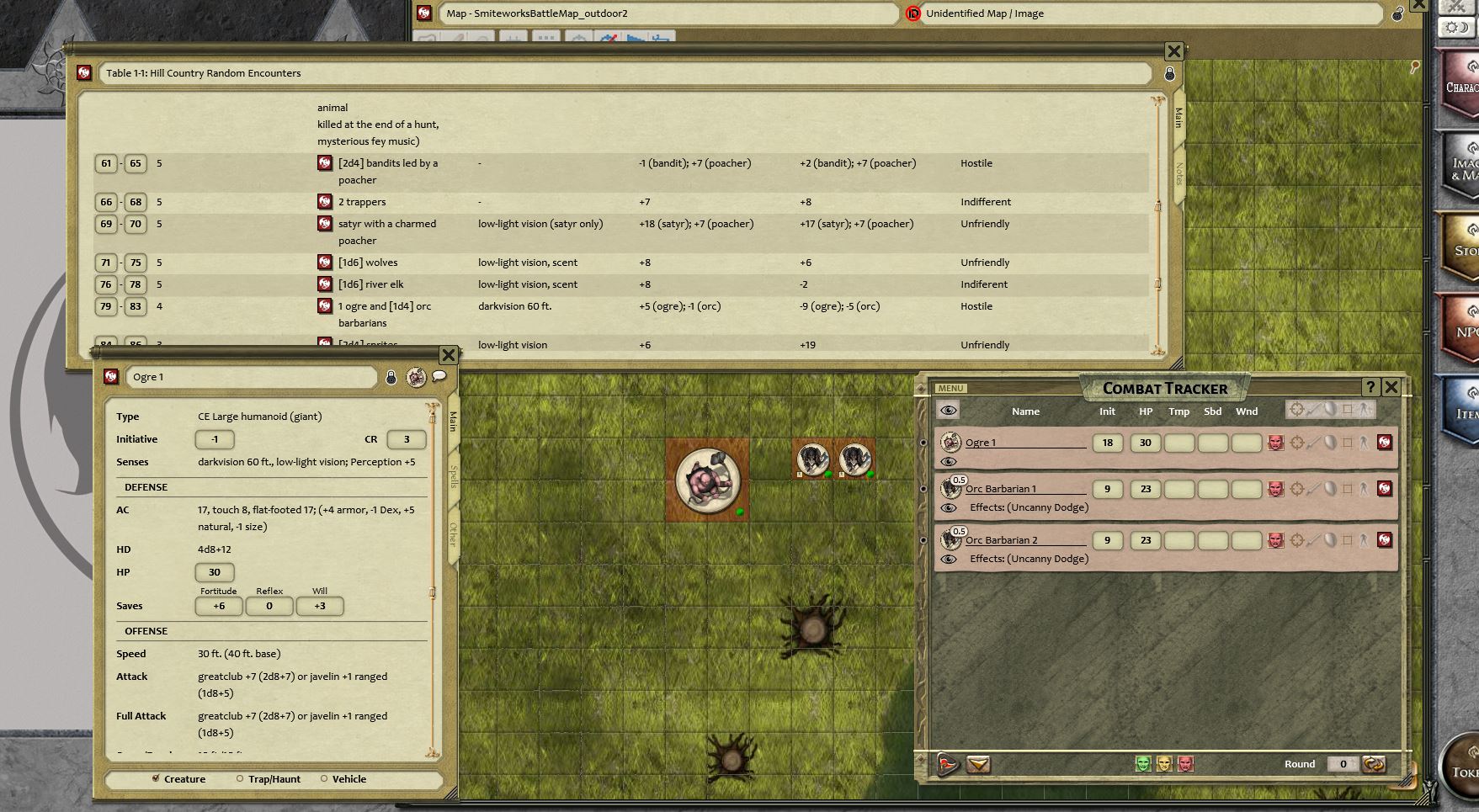 Fantasy Grounds - Cold Mountain (PFRPG) screenshot 4