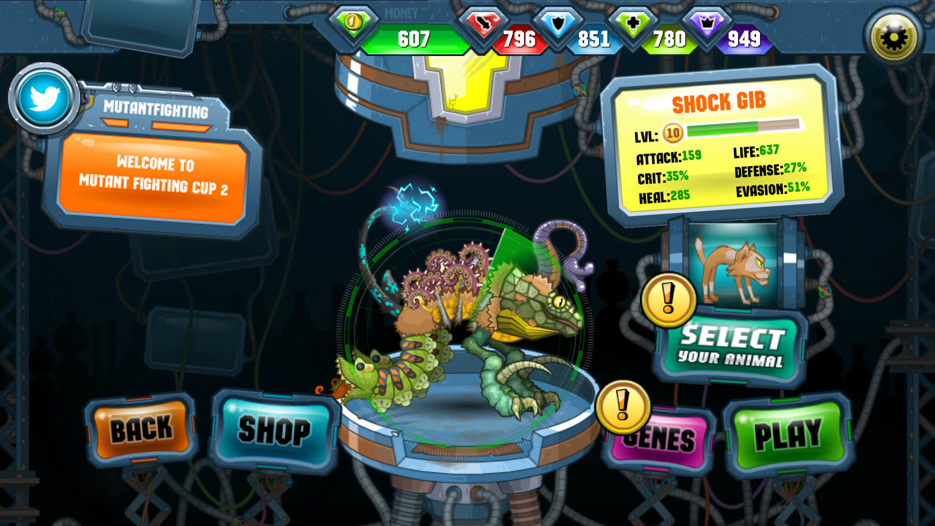 Mutant Fighting Cup 2 screenshot 4