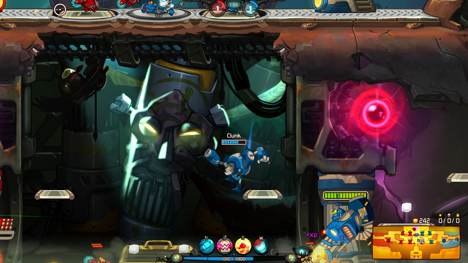 Clunk - Awesomenauts Character screenshot 7