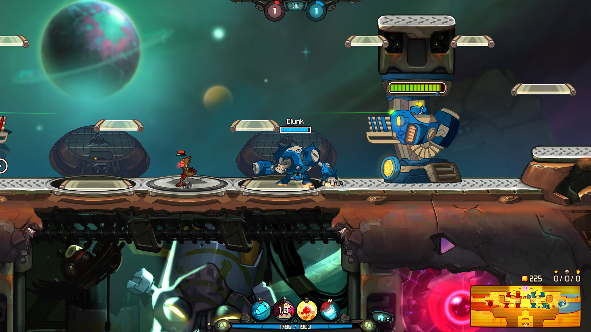 Clunk - Awesomenauts Character screenshot 6