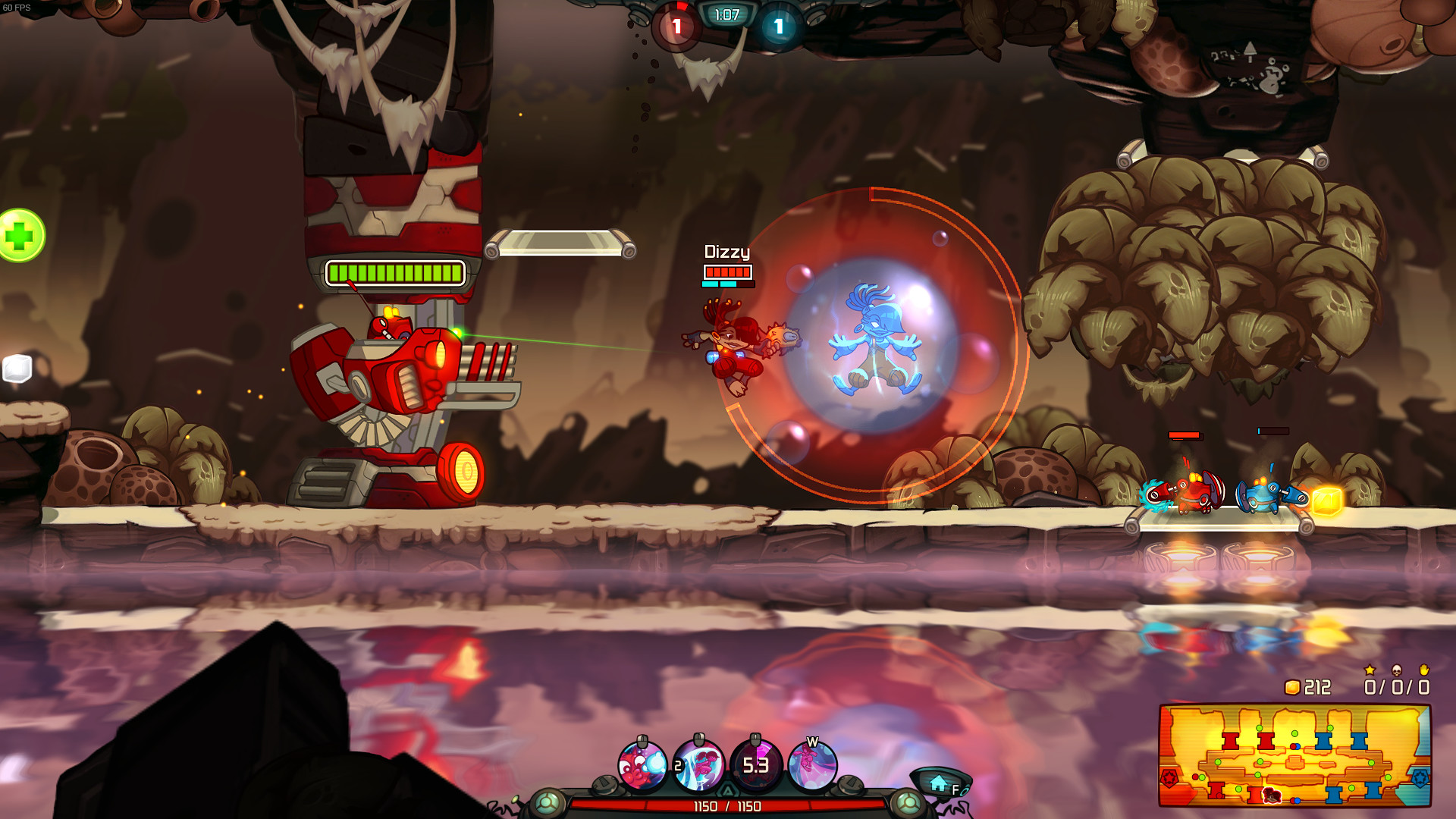 Dizzy - Awesomenauts Character screenshot 4