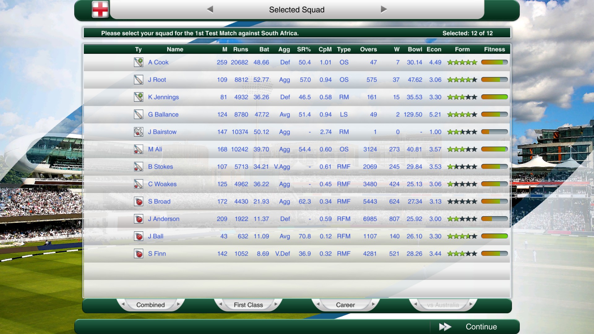 Cricket Captain 2017 screenshot 12