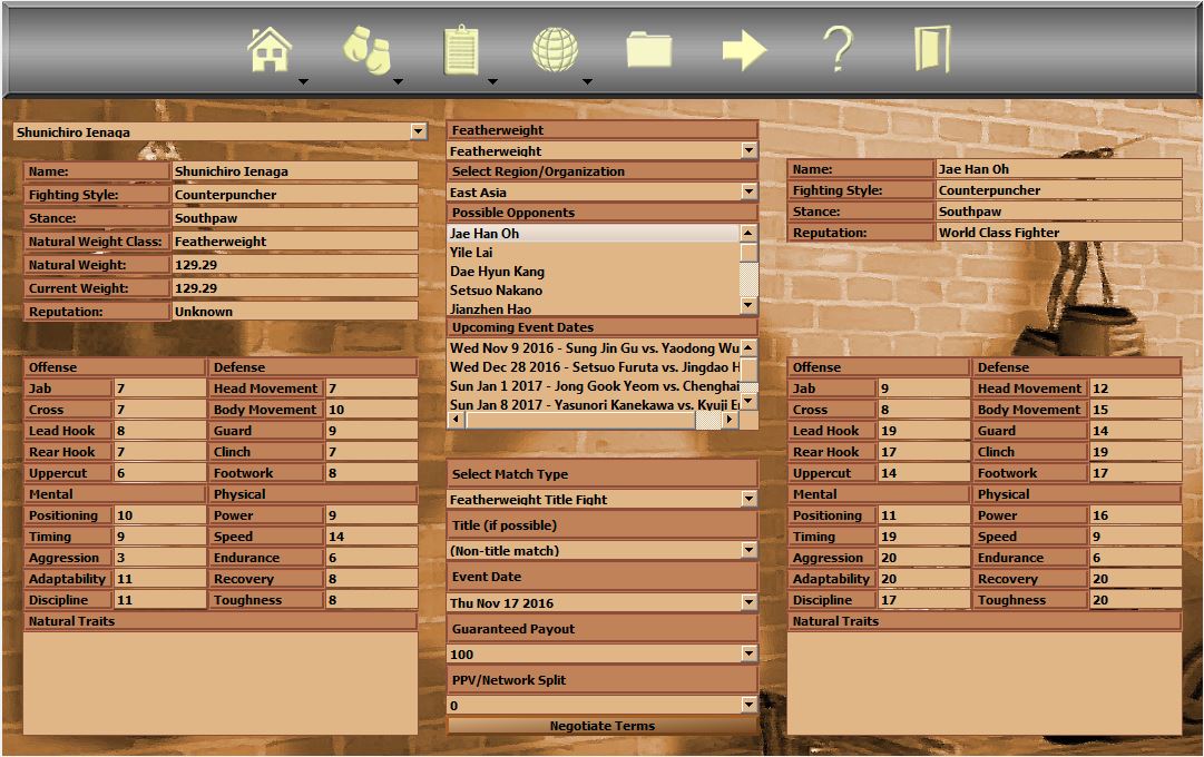 World Boxing Manager screenshot 14