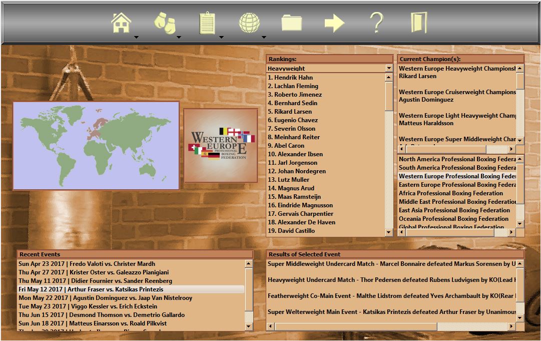 World Boxing Manager screenshot 16