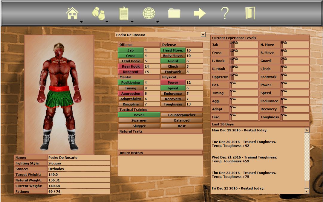 World Boxing Manager screenshot 12