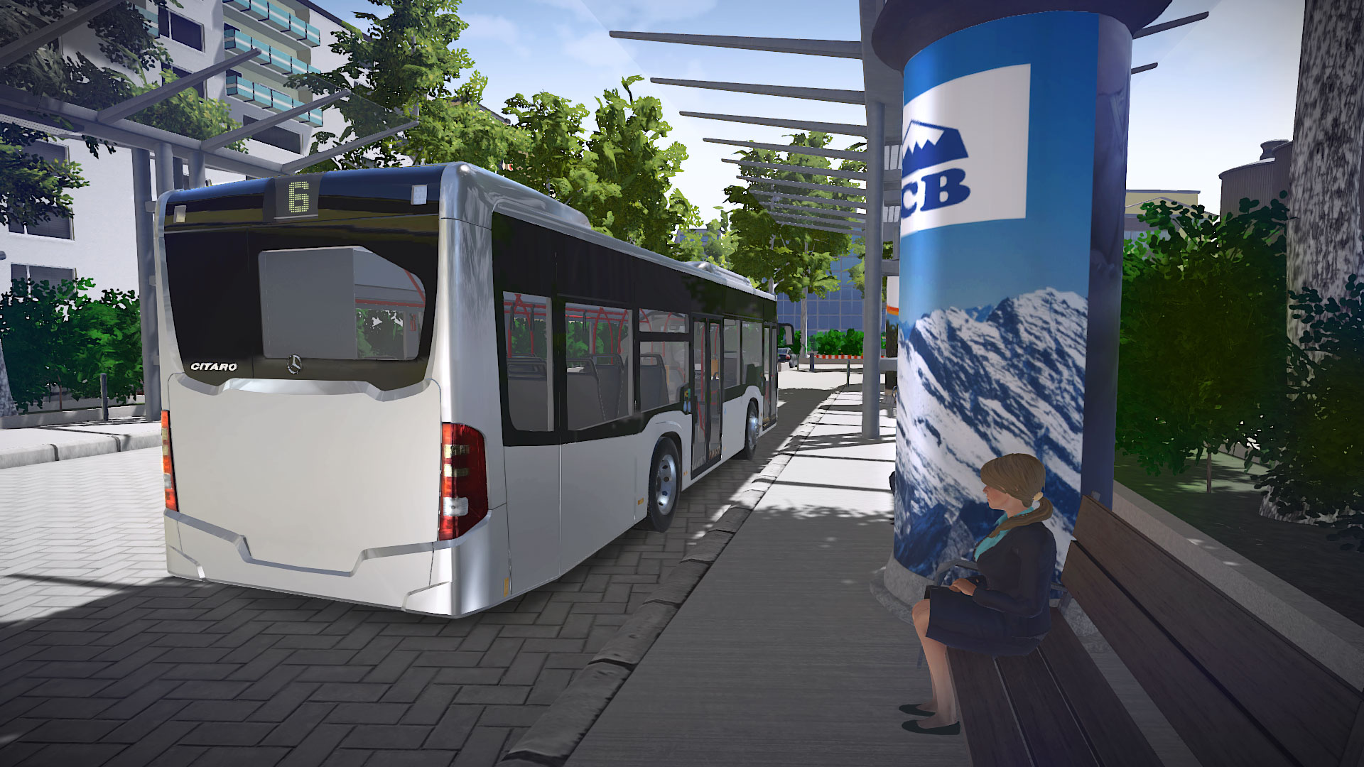 Bus Simulator 16 - Mercedes-Benz Citaro Pack screenshot 3