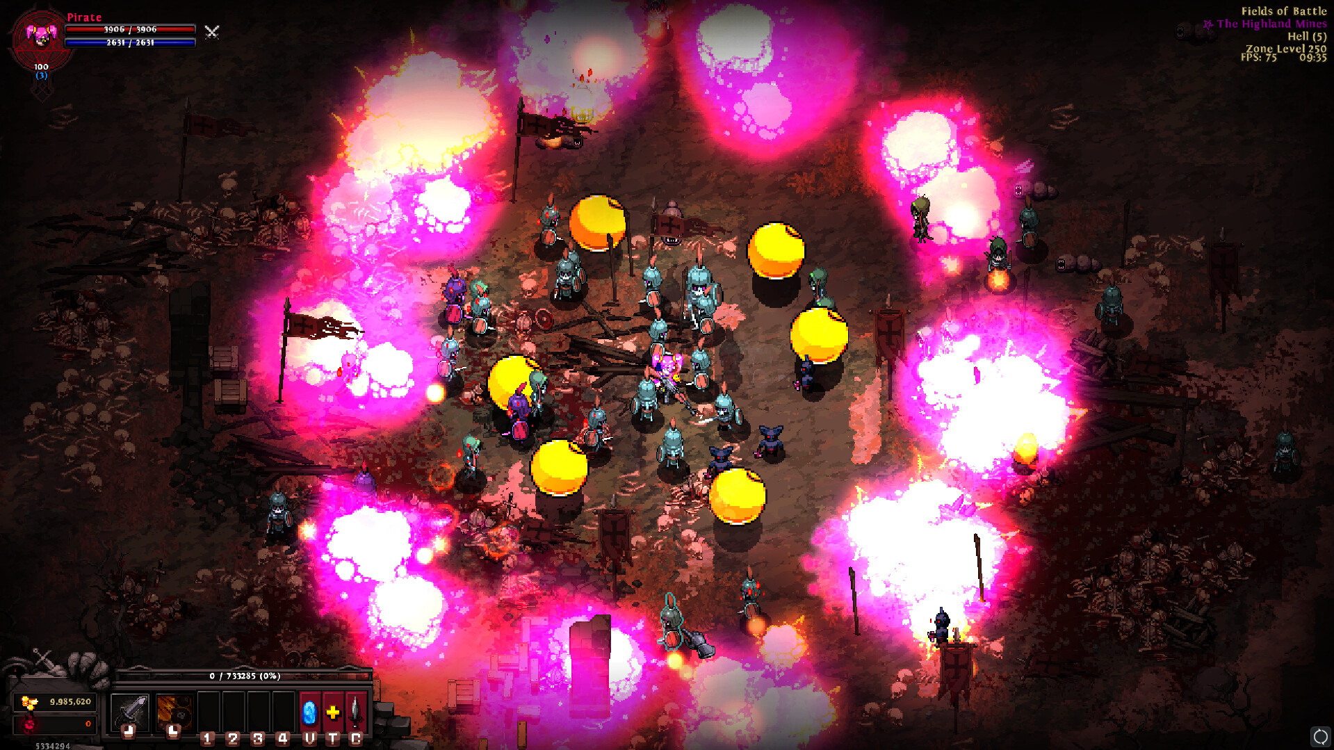 Hero Siege - Maniac Gunner Pirate (Skin) screenshot 4