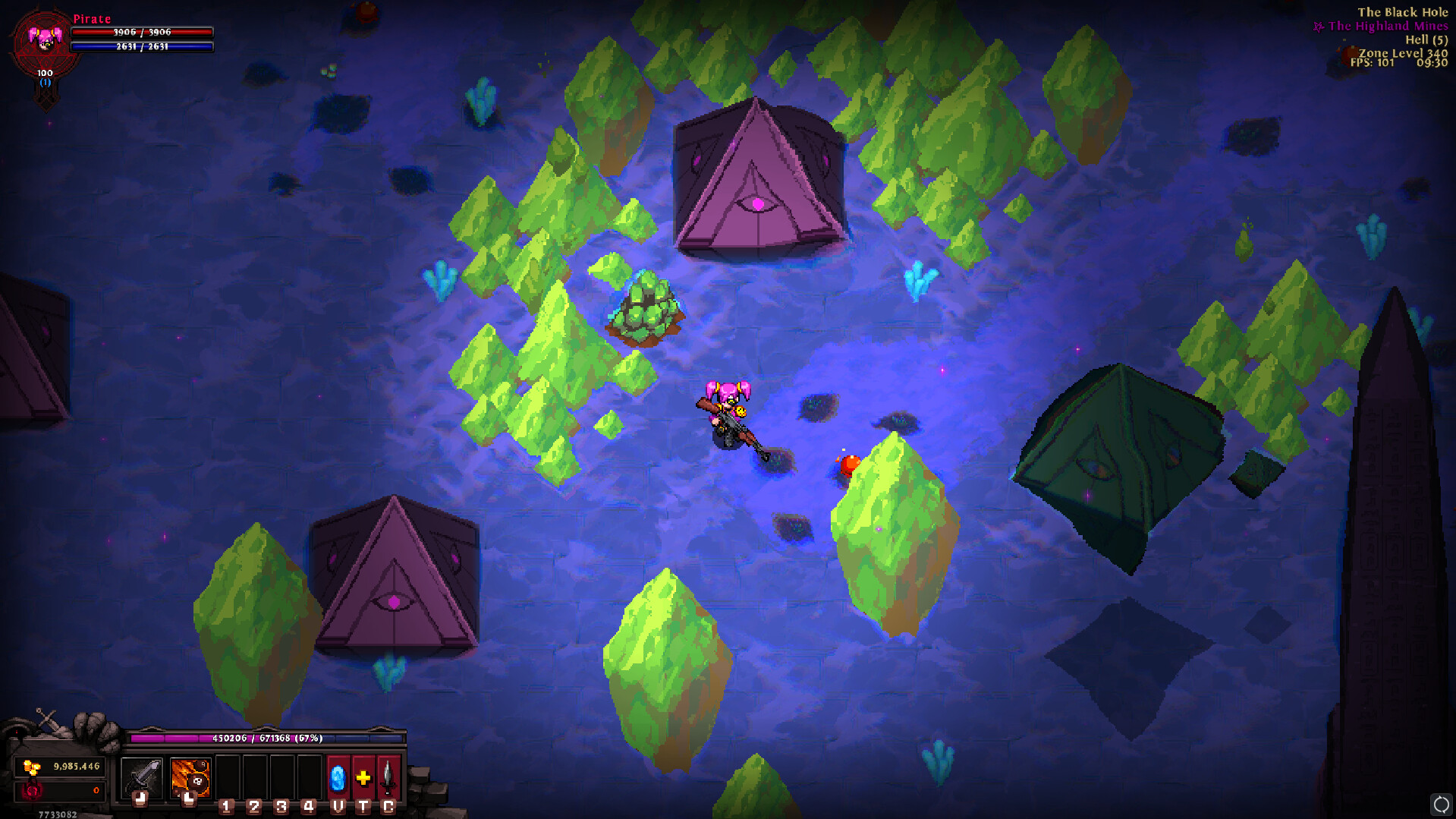 Hero Siege - Maniac Gunner Pirate (Skin) screenshot 3