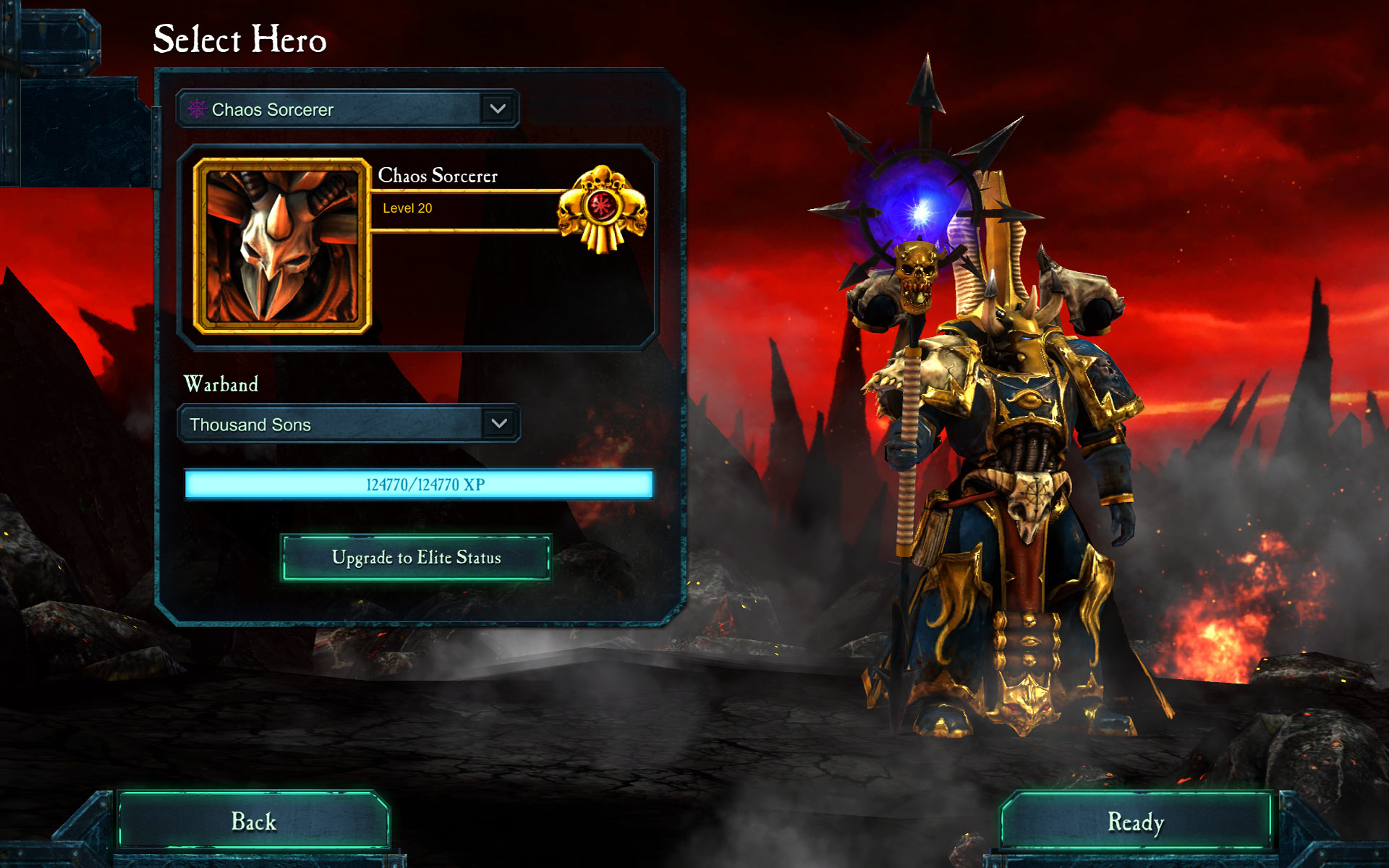 Warhammer 40,000: Dawn of War II - Retribution - Chaos Sorcerer Wargear DLC screenshot 1