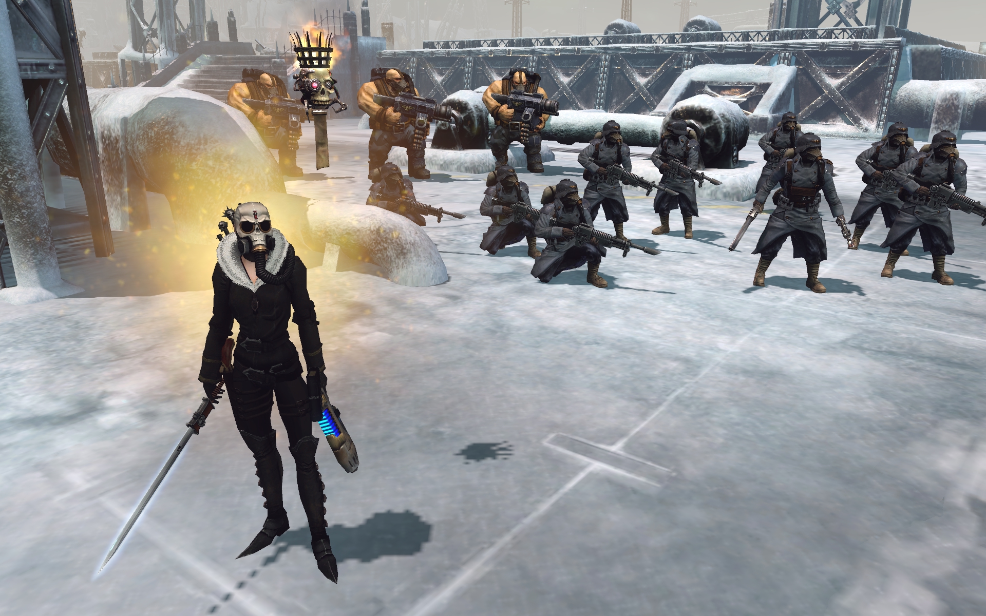 Warhammer 40,000: Dawn of War II - Retribution - Death Korps of Krieg Skin Pack screenshot 6
