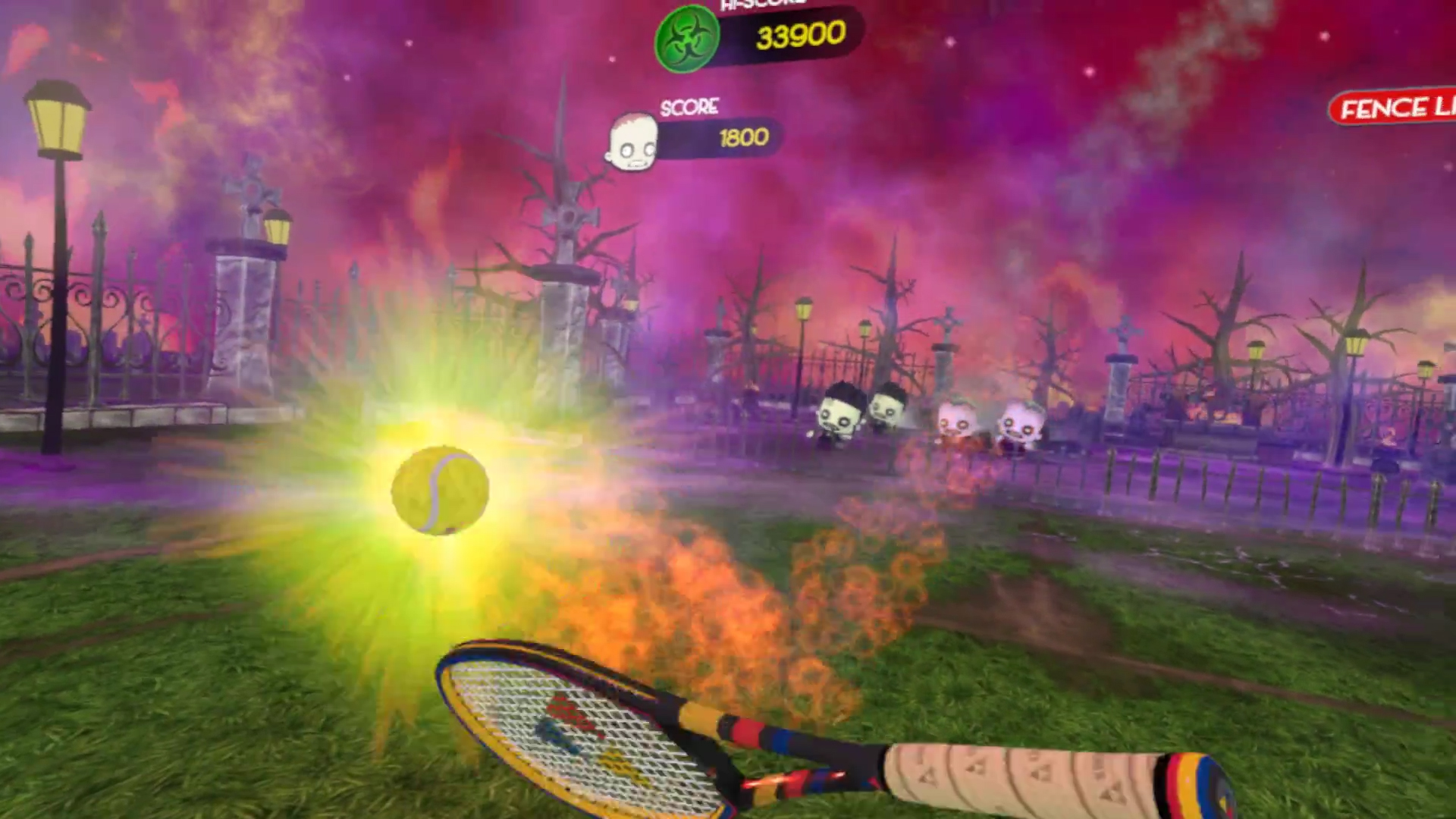 Smoots Tennis Survival Zombie screenshot 6