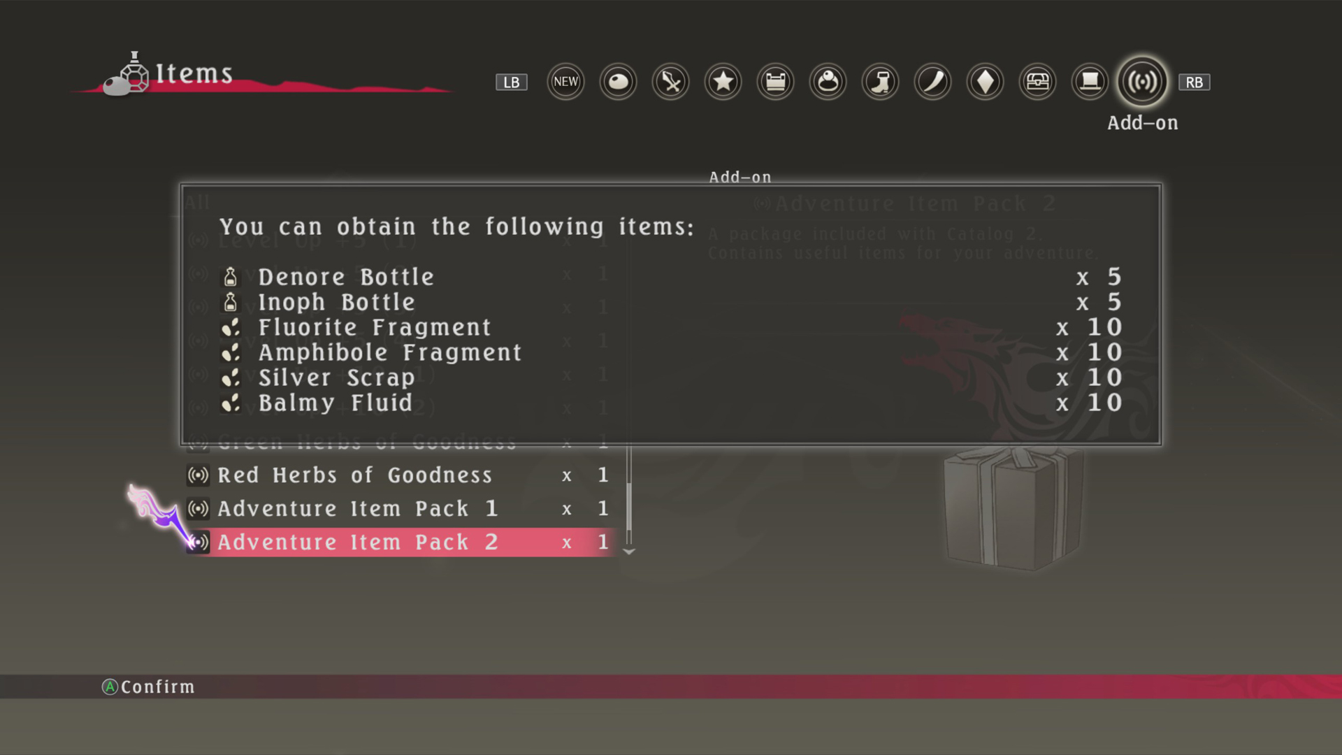 Tales of Berseria™ - Adventure Item Pack 2 screenshot 2
