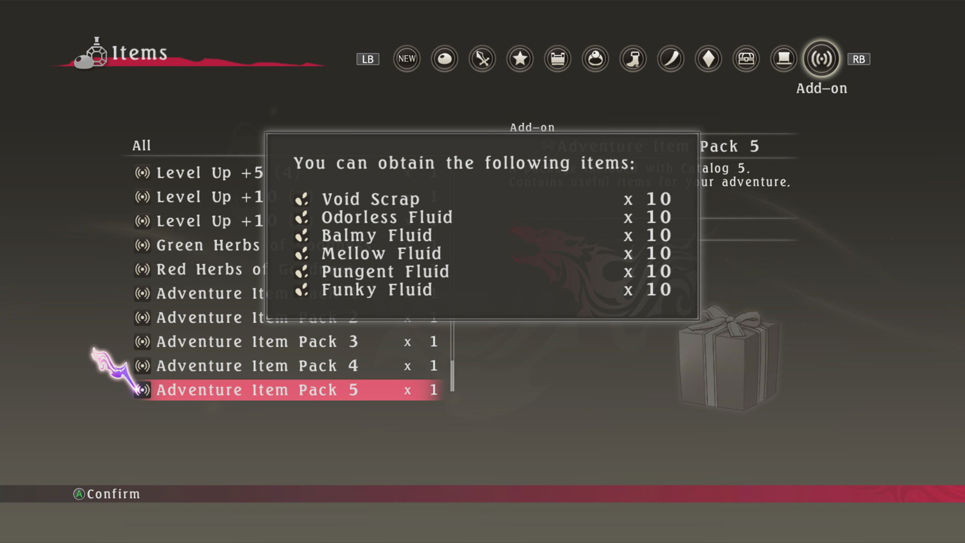 Tales of Berseria™ - Adventure Item Pack 5 screenshot 4