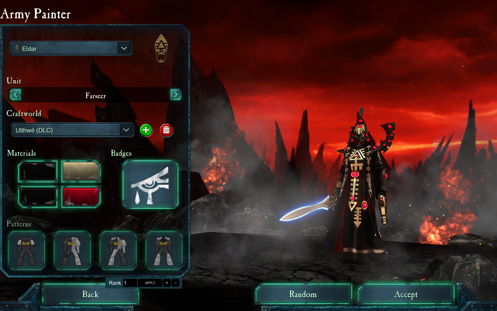 Warhammer 40,000: Dawn of War II: Retribution - Ulthwe Wargear DLC screenshot 1