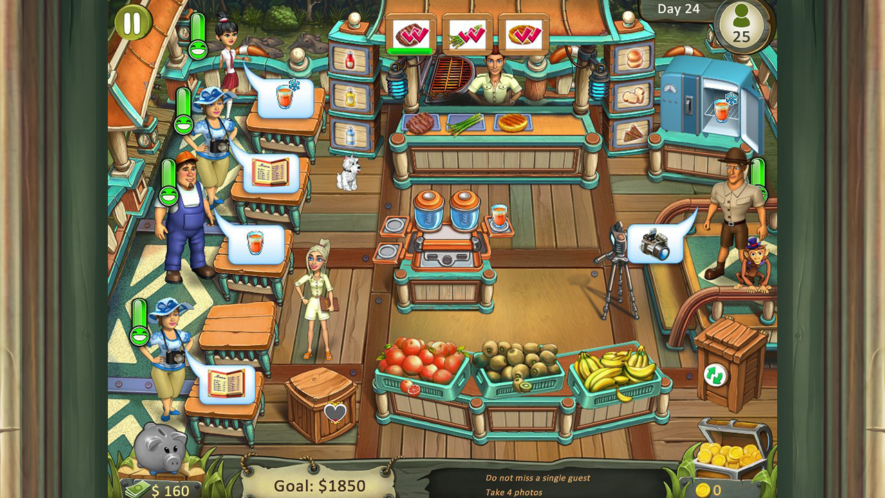 Katy and Bob: Safari Cafe screenshot 3