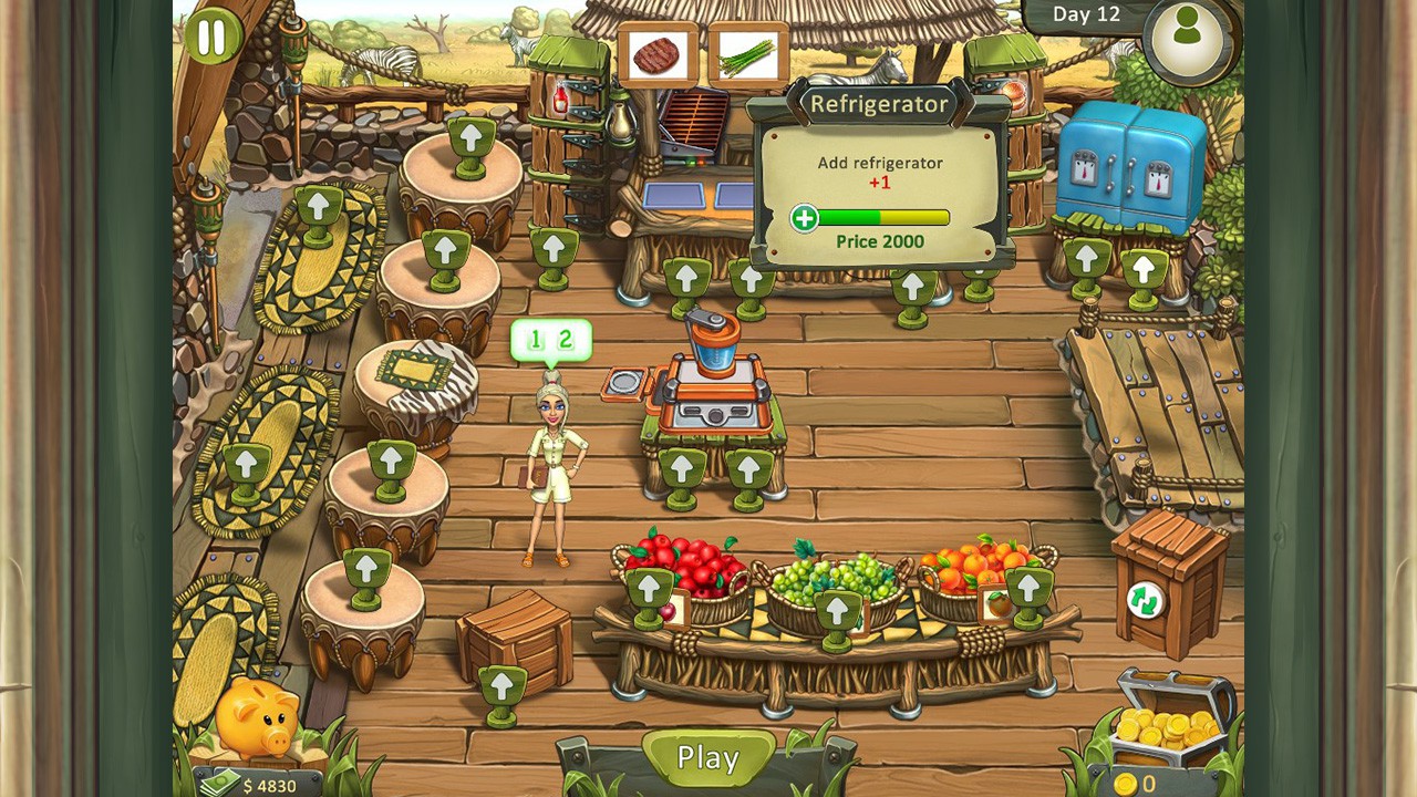 Katy and Bob: Safari Cafe screenshot 5