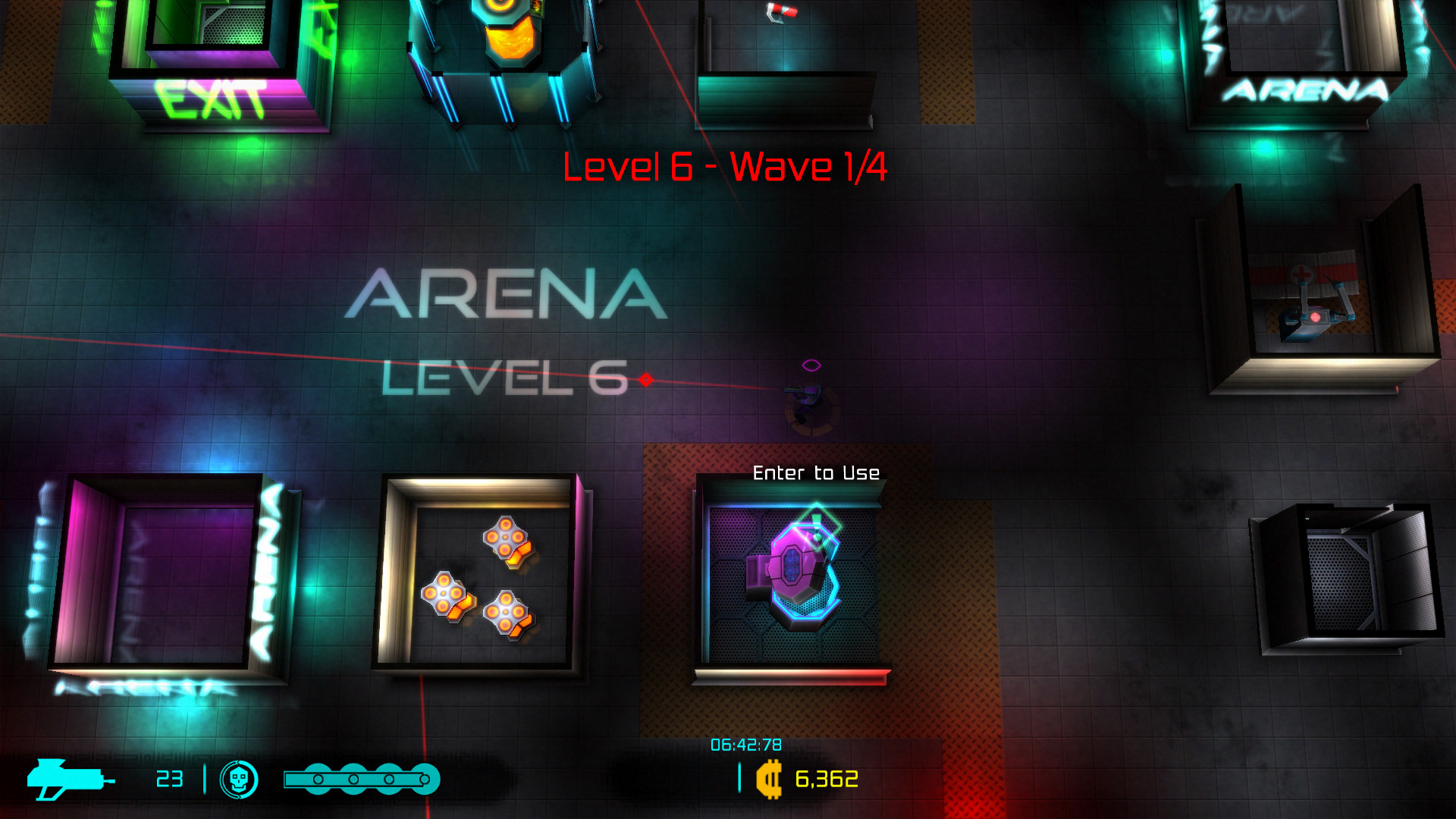 Neon Chrome - Arena screenshot 9