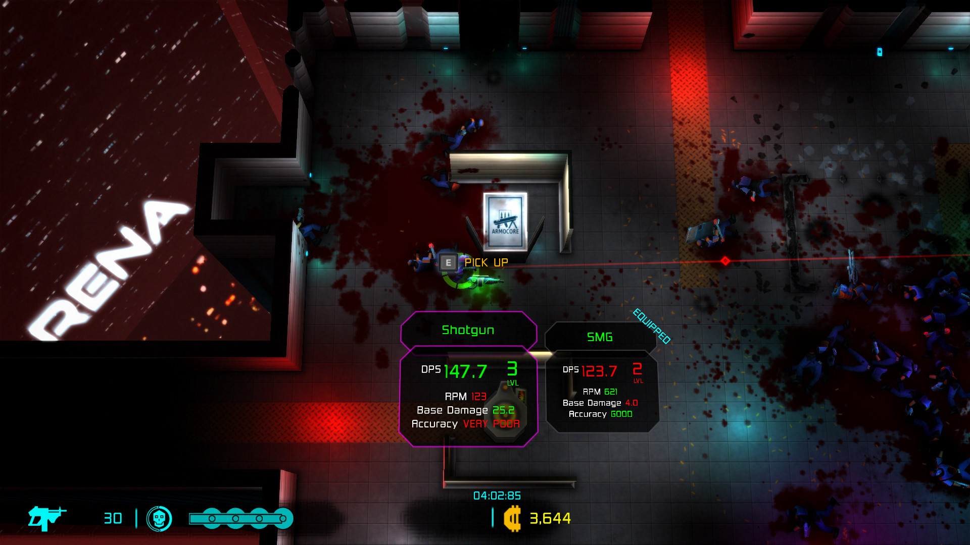 Neon Chrome - Arena screenshot 1