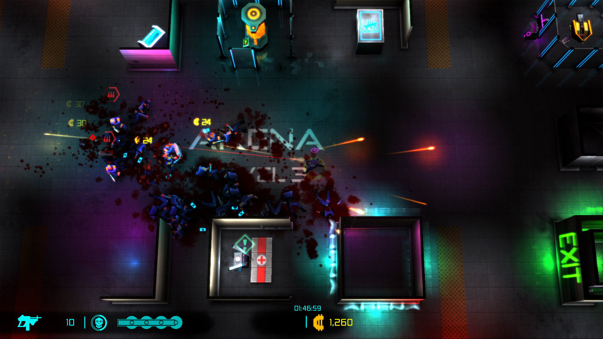 Neon Chrome - Arena screenshot 10