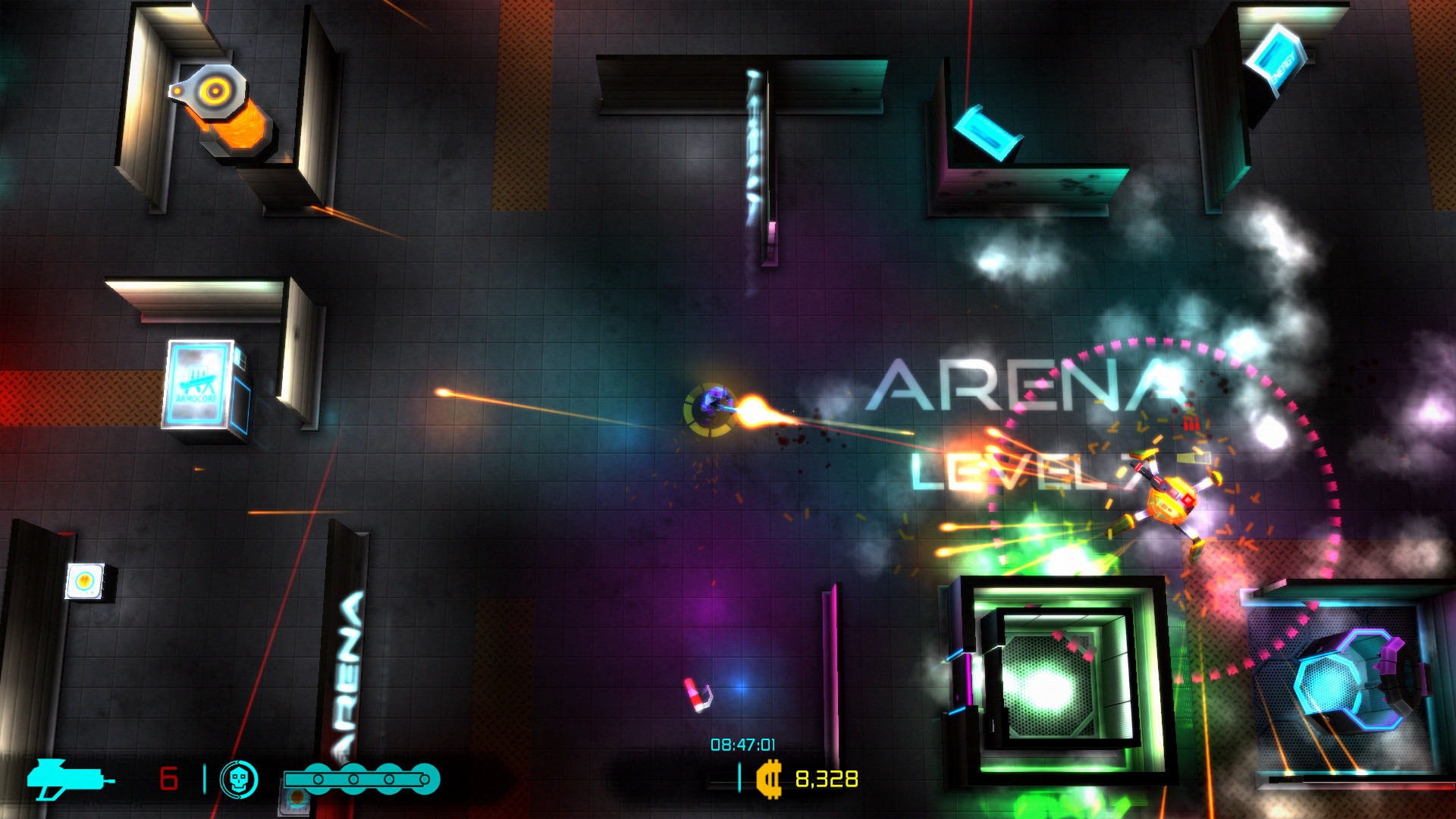 Neon Chrome - Arena screenshot 11