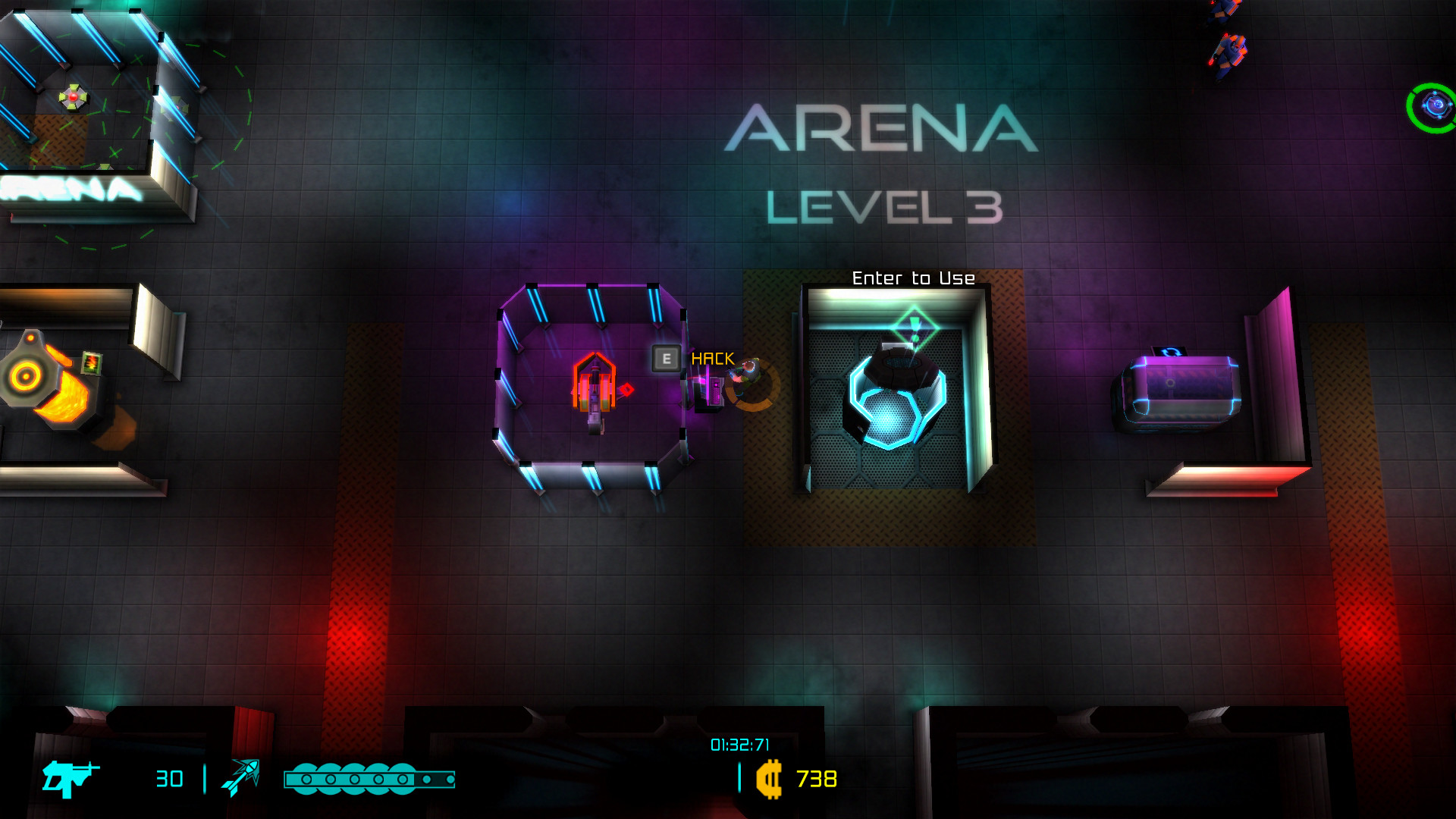 Neon Chrome - Arena screenshot 2