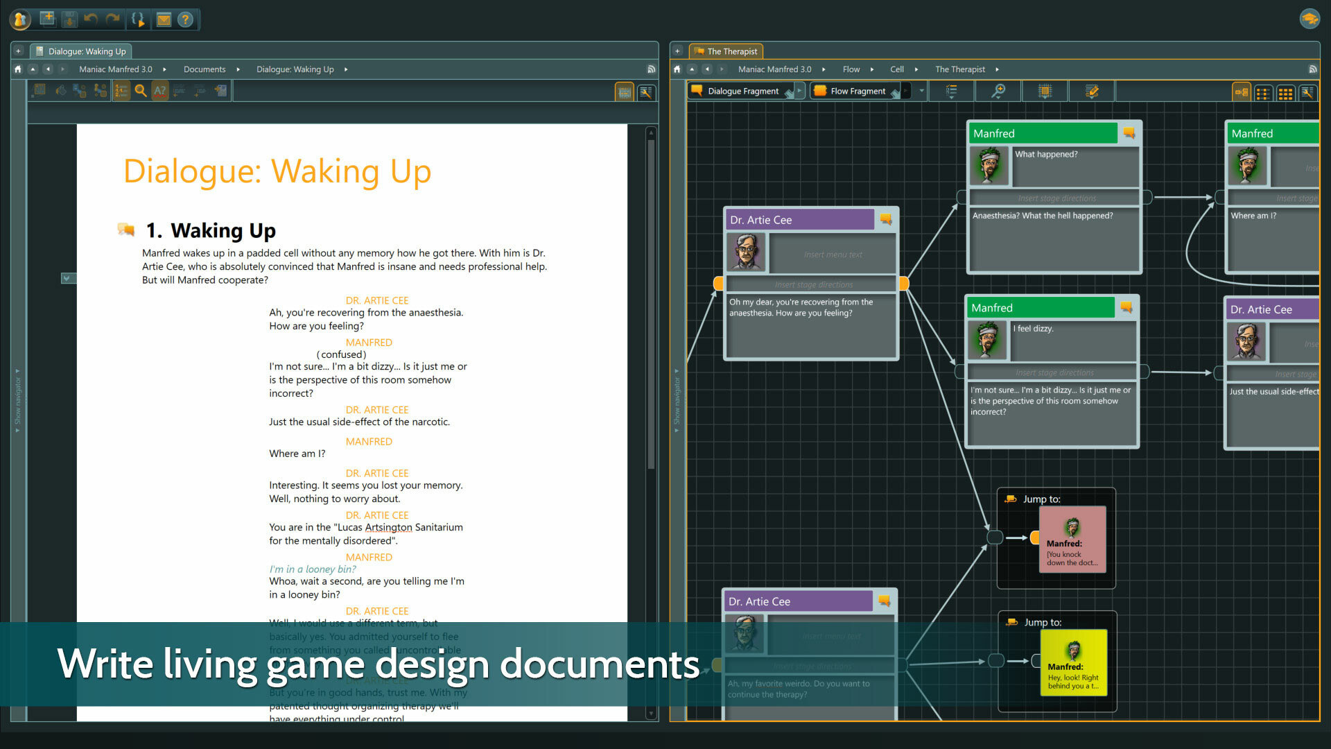 articy:draft 3 screenshot 5