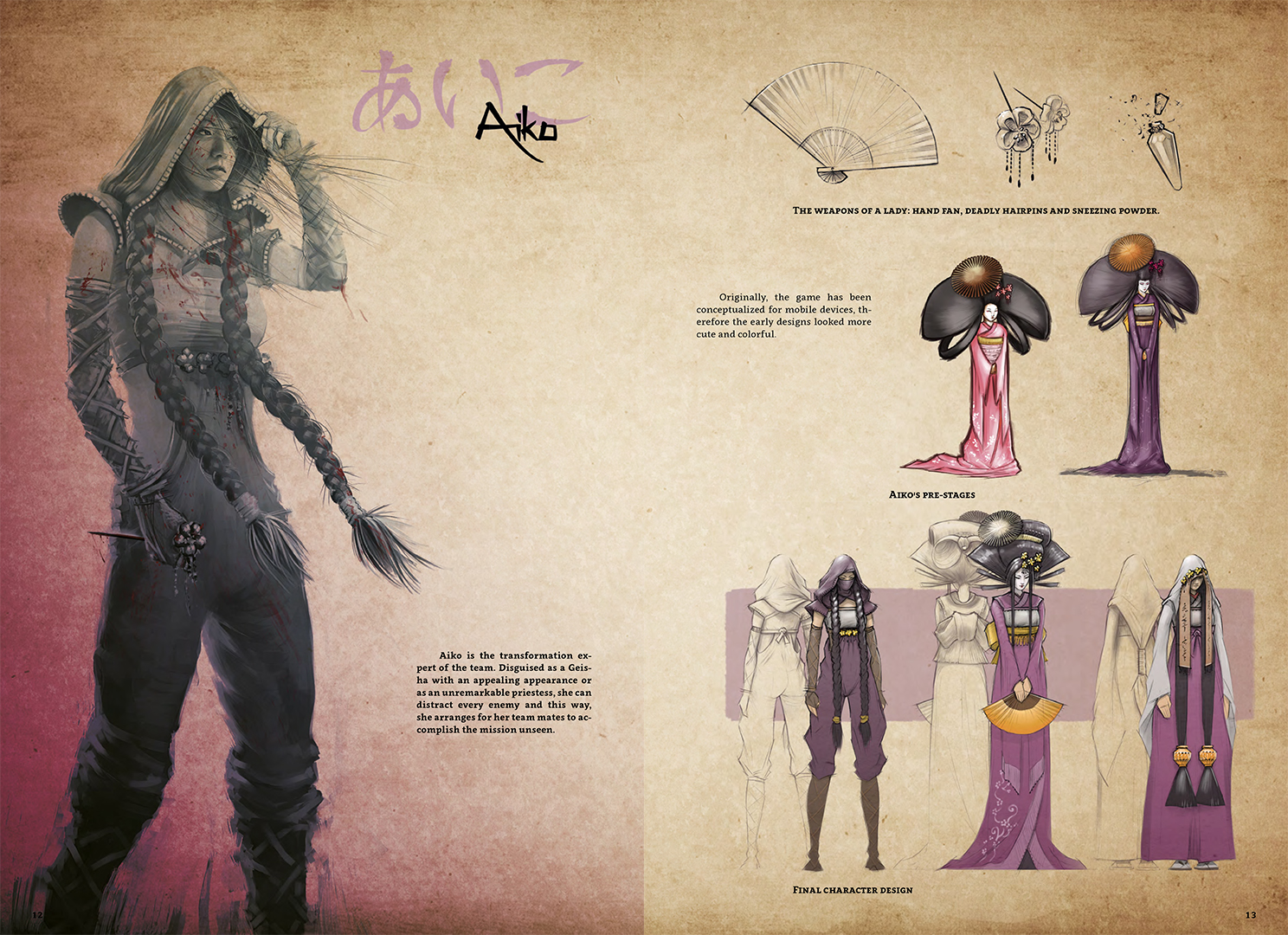 Shadow Tactics: Blades of the Shogun - Artbook & Strategy Guide screenshot 2