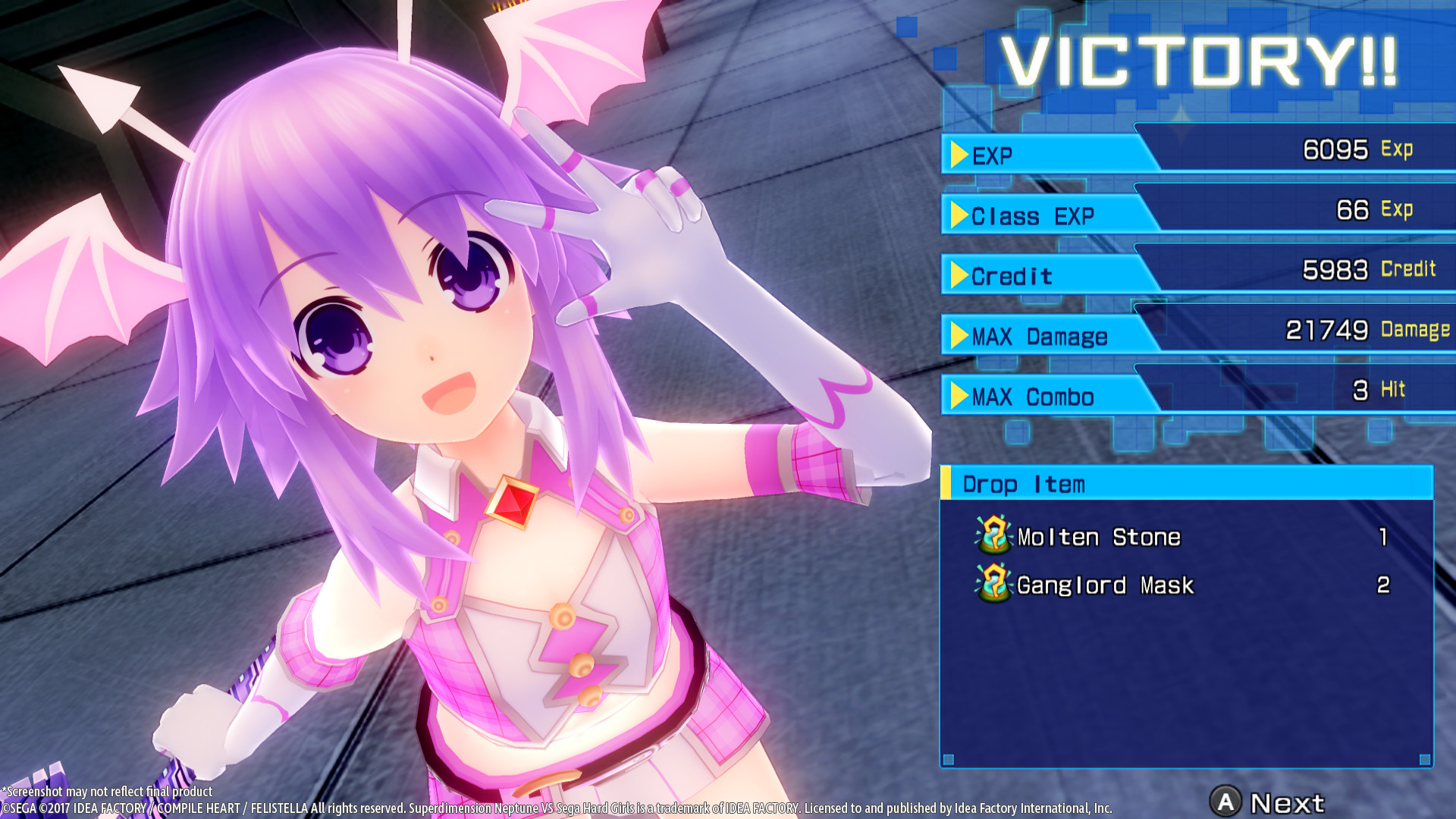 Superdimension Neptune VS Sega Hard Girls screenshot 12