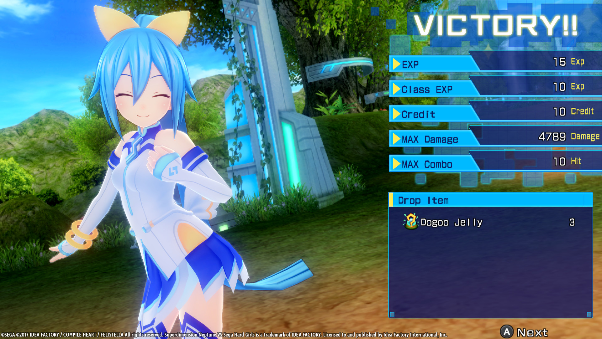 Superdimension Neptune VS Sega Hard Girls screenshot 26