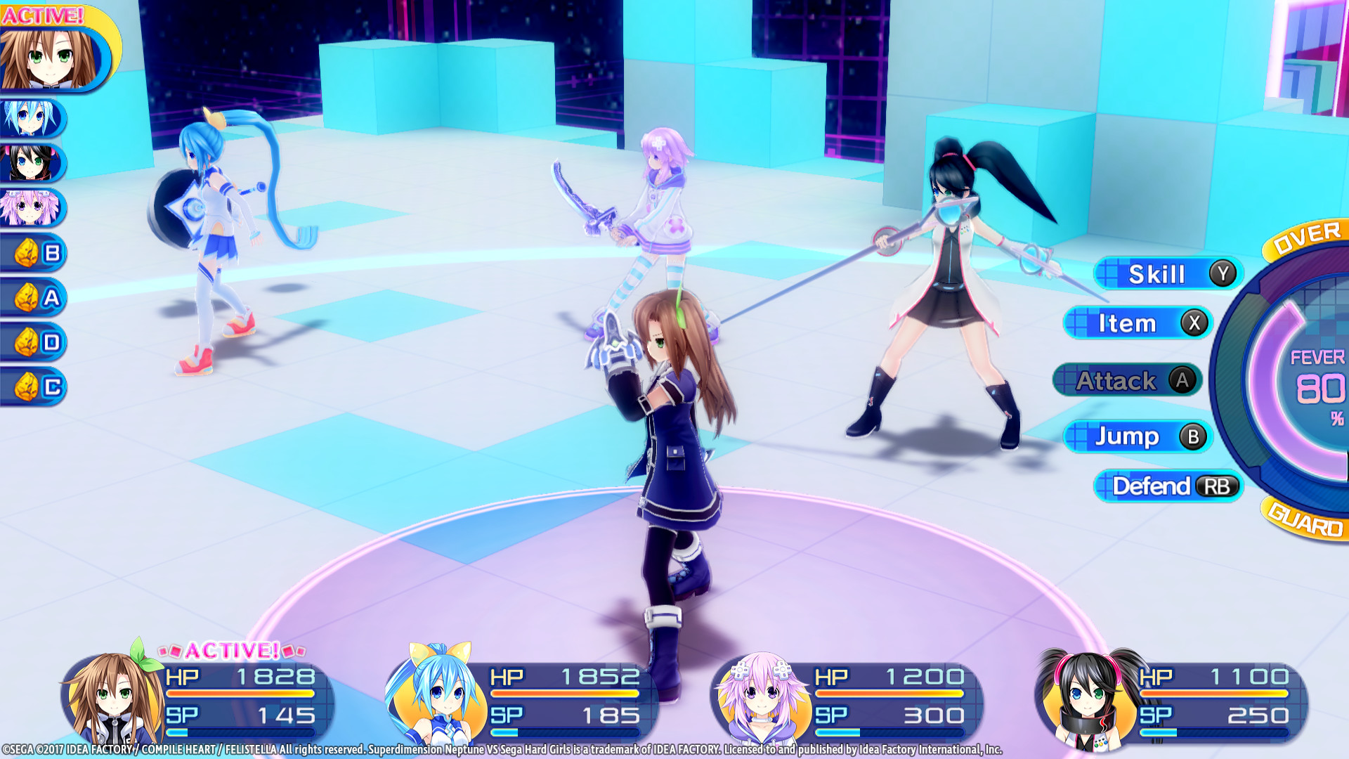 Superdimension Neptune VS Sega Hard Girls screenshot 22