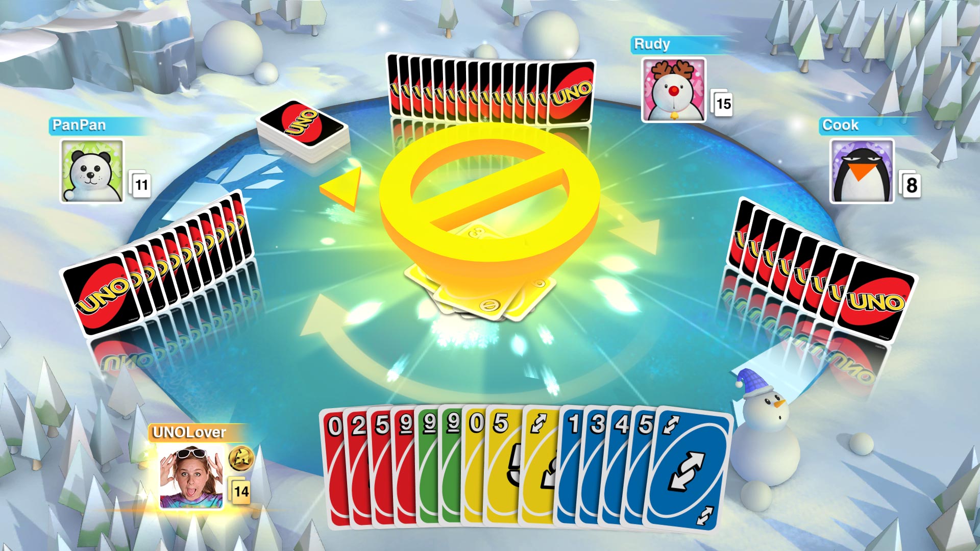 Uno - Winter Theme screenshot 7