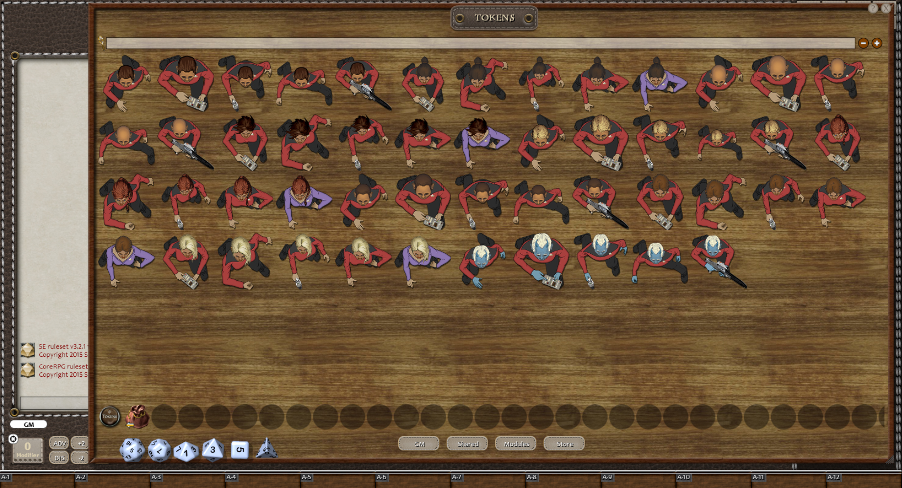 Fantasy Grounds - Space Characters (Token Pack) screenshot 1