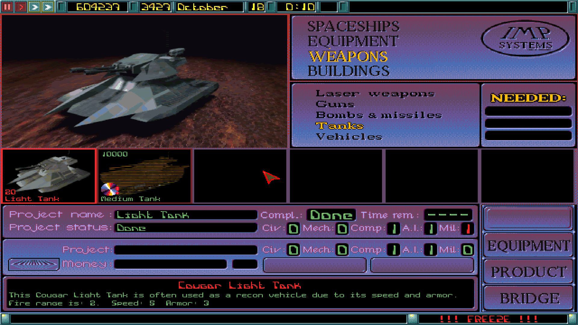 Imperium Galactica screenshot 5