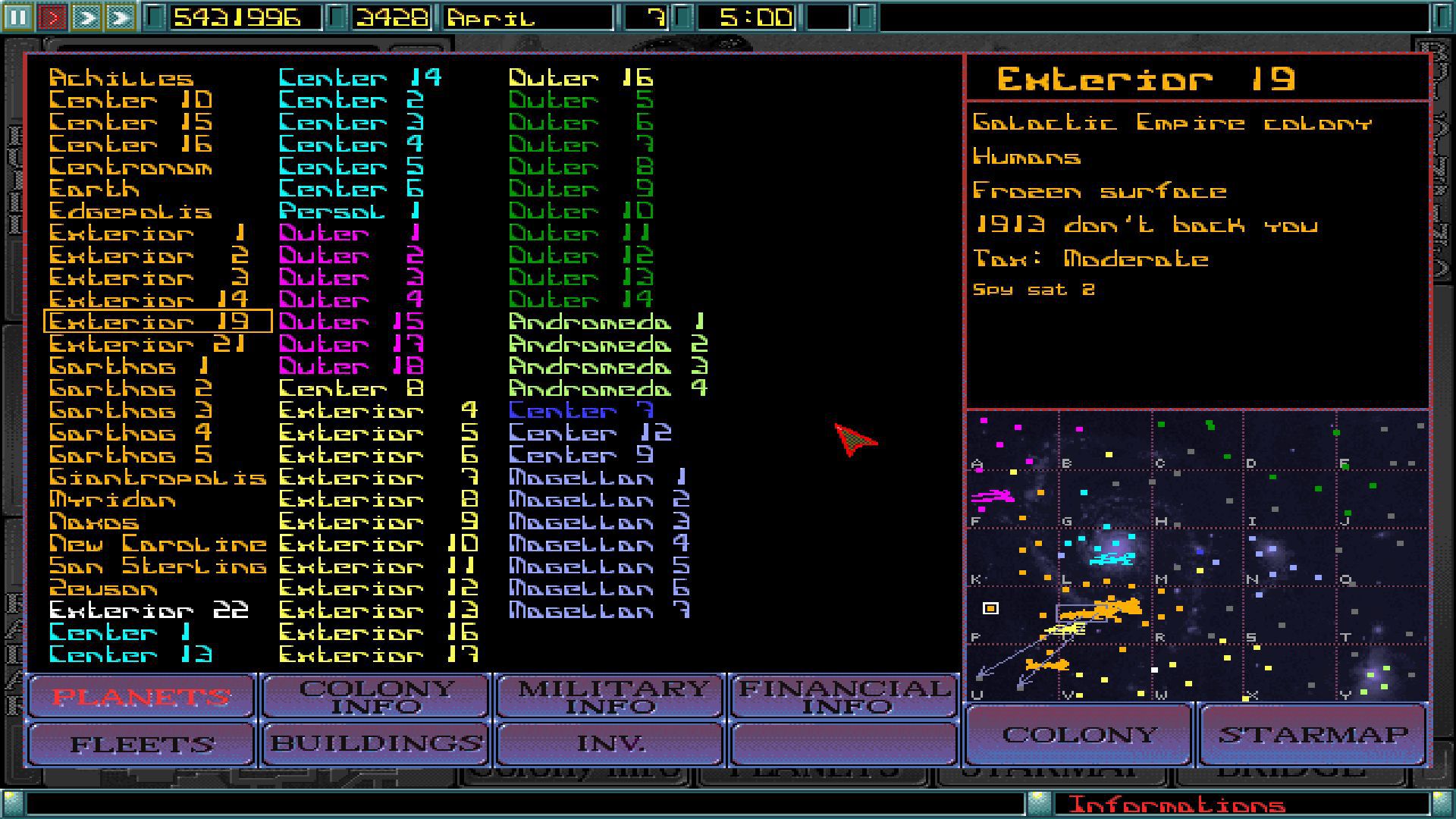 Imperium Galactica screenshot 7