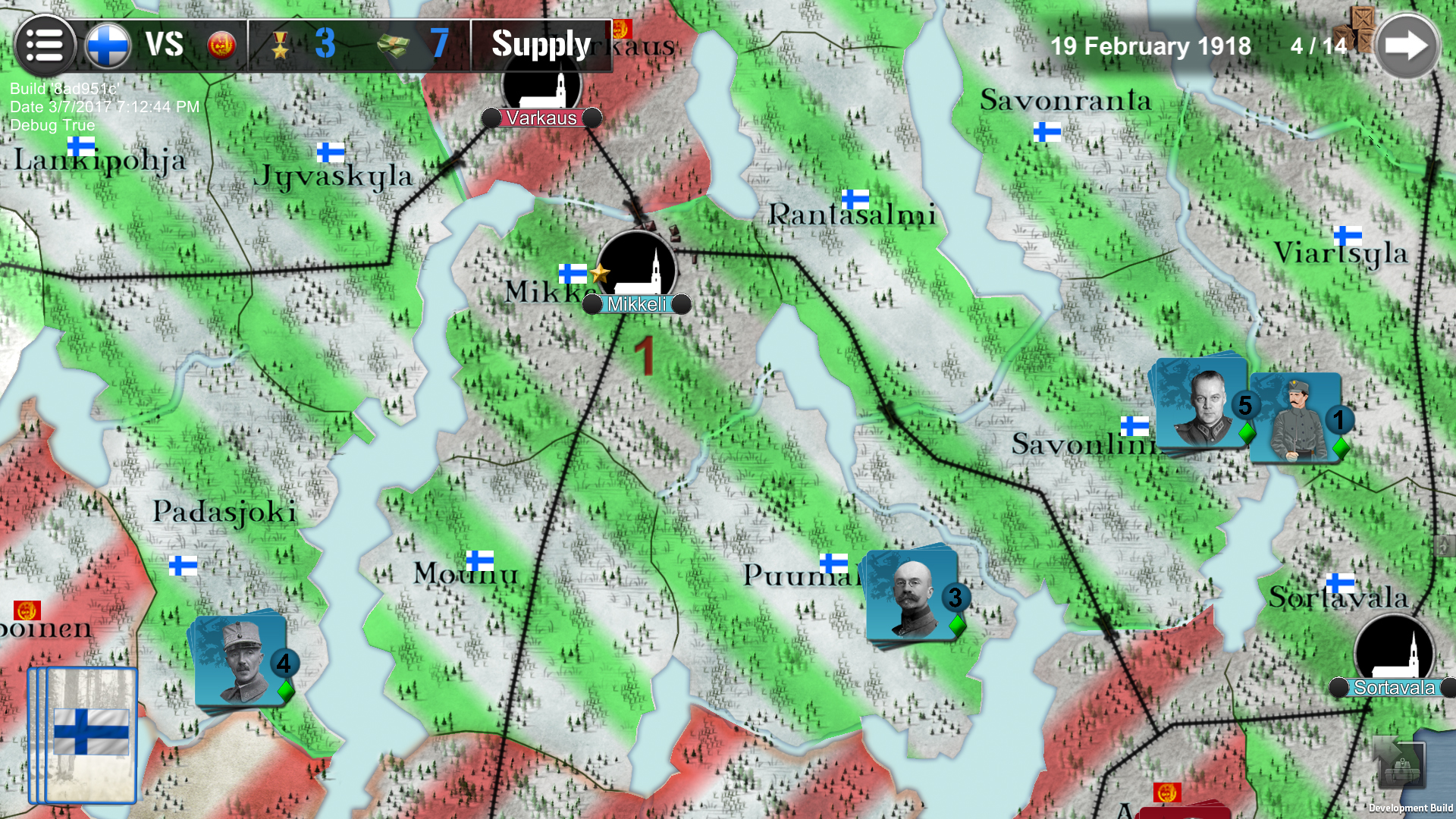 Wars Across the World: Finland 1918 screenshot 9