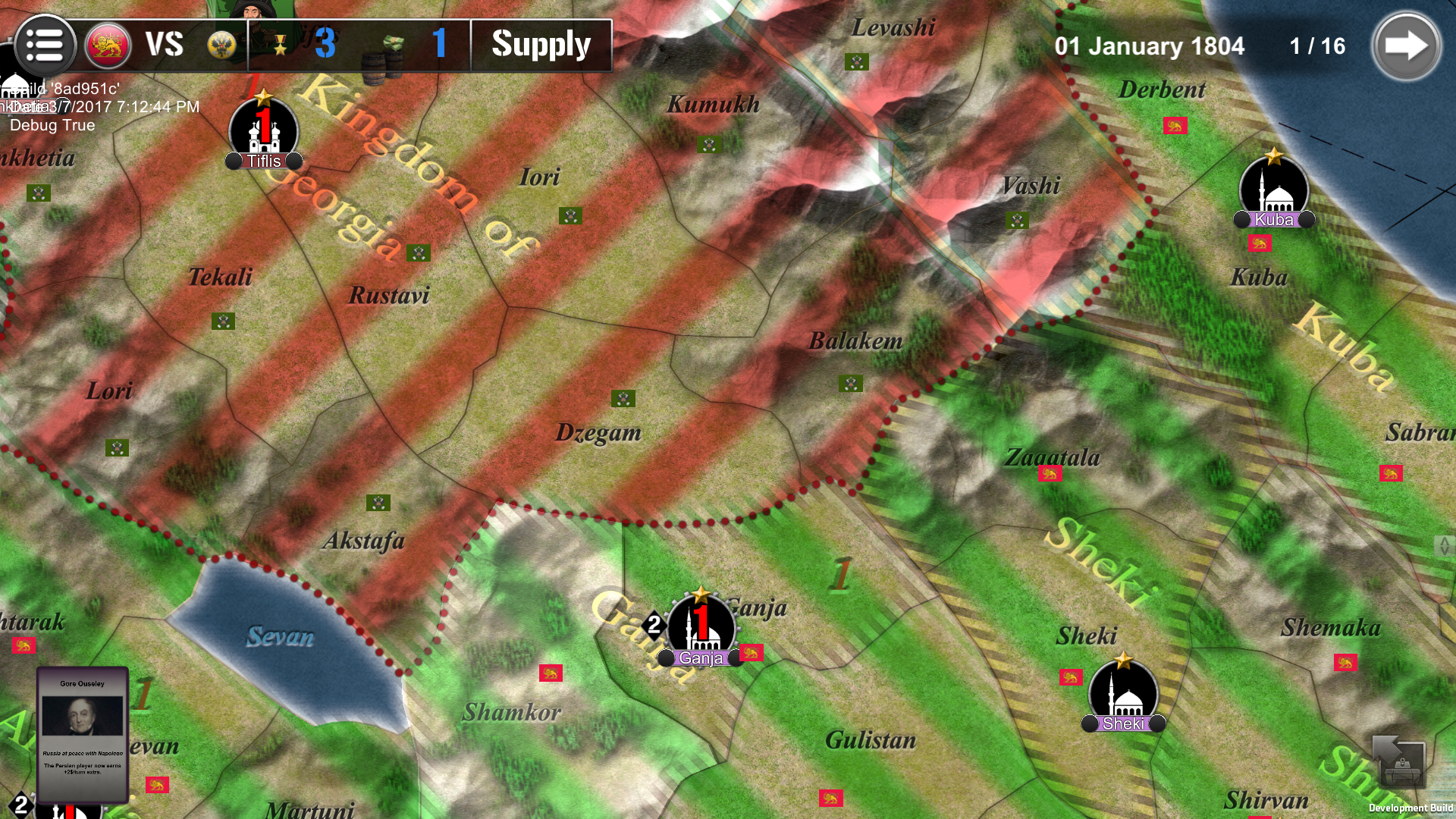 Wars Across the World: Kavkaz 1804 screenshot 6