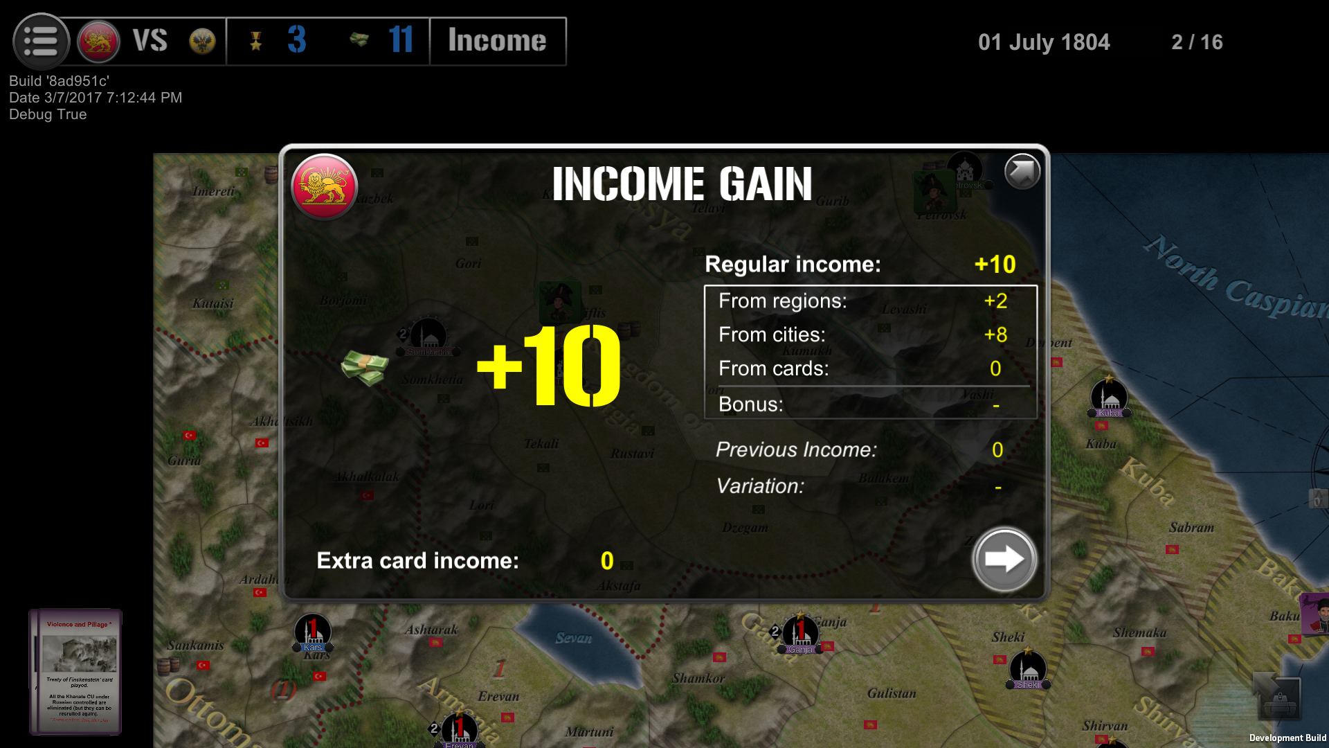 Wars Across the World: Kavkaz 1804 screenshot 8