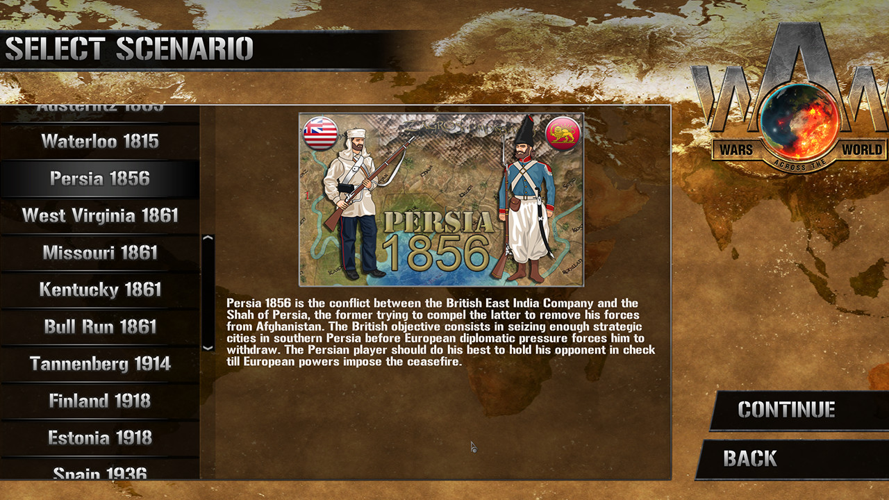 Wars Across The World: Persia 1856 screenshot 1