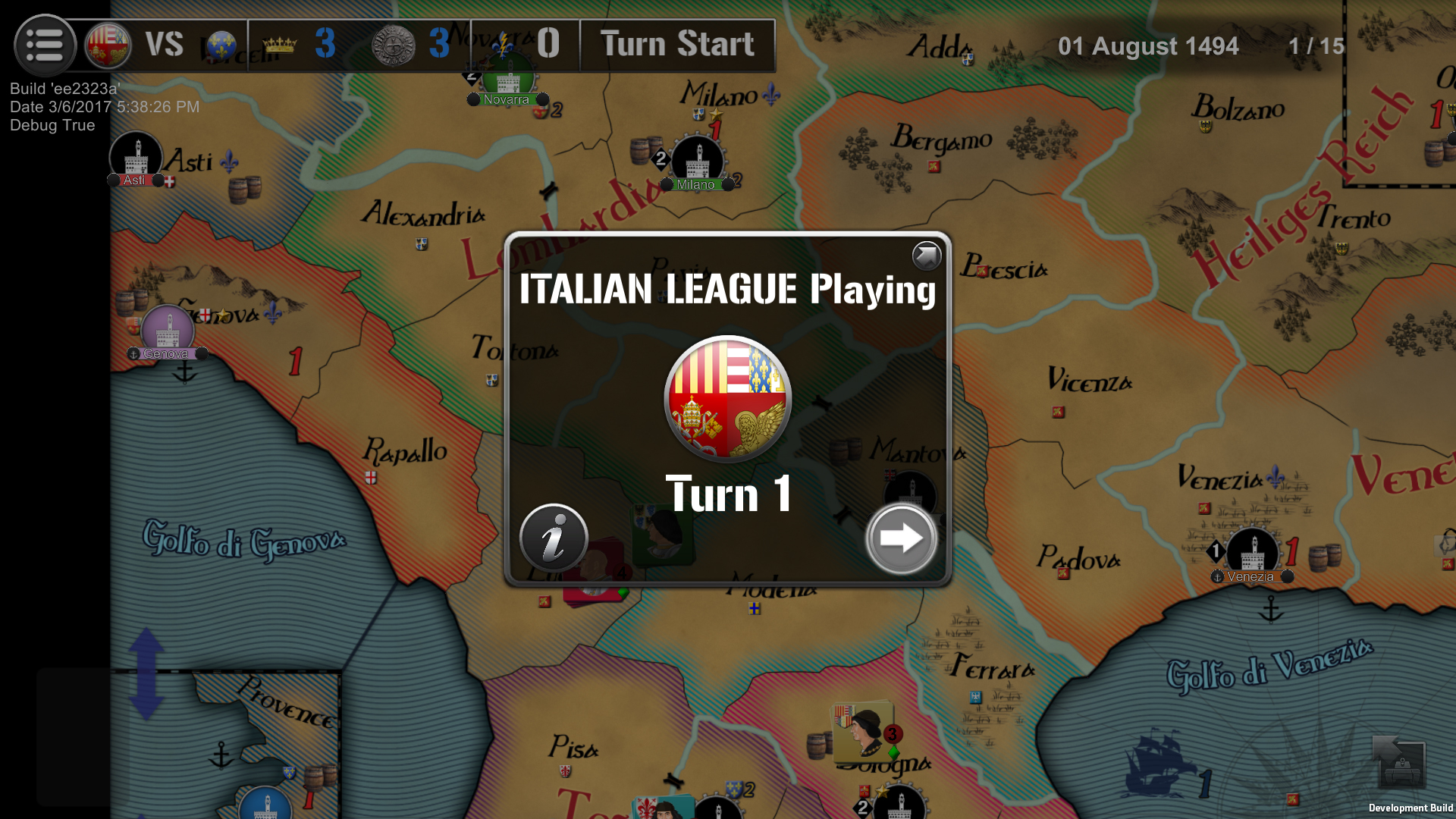 Wars Across the World: Fornovo1495 screenshot 6